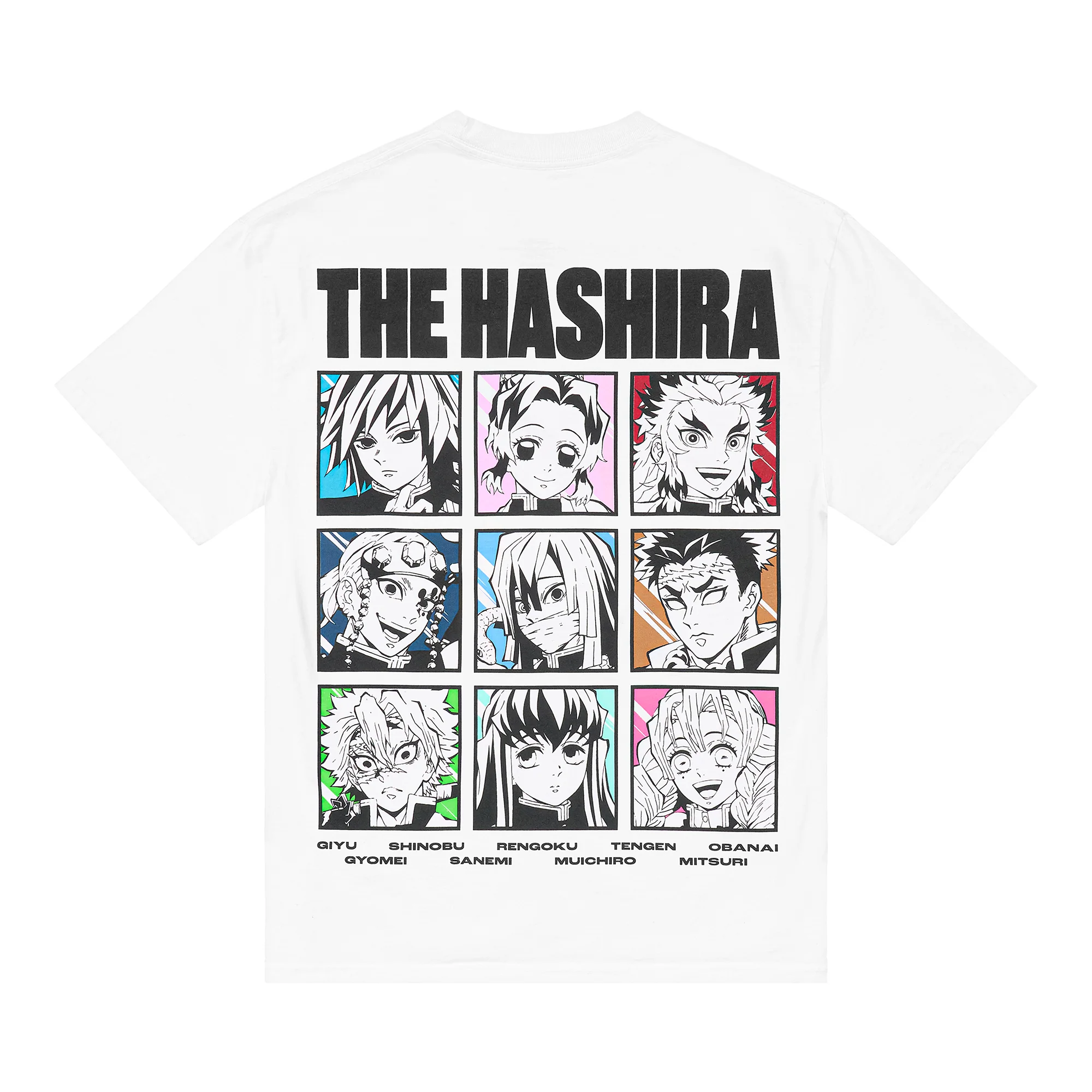 DEMON SLAYER HASHIRA SHIRT (WHITE)
