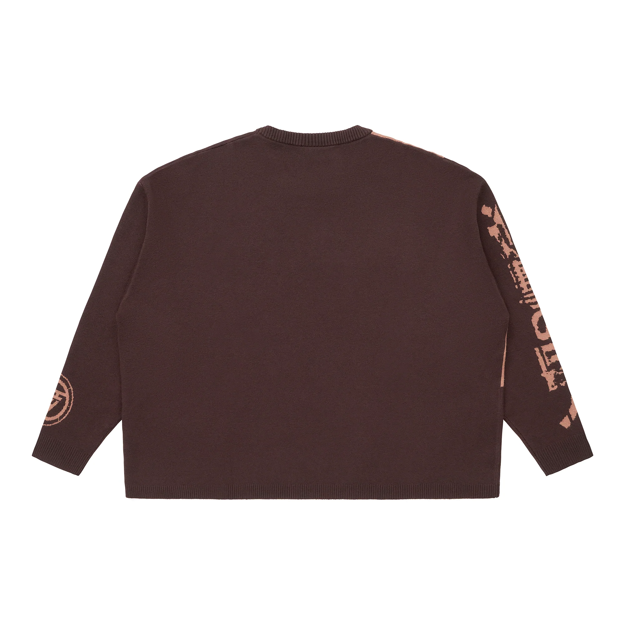 AOT COLOSSAL TITAN FACE SWEATER (BROWN) - Image 2