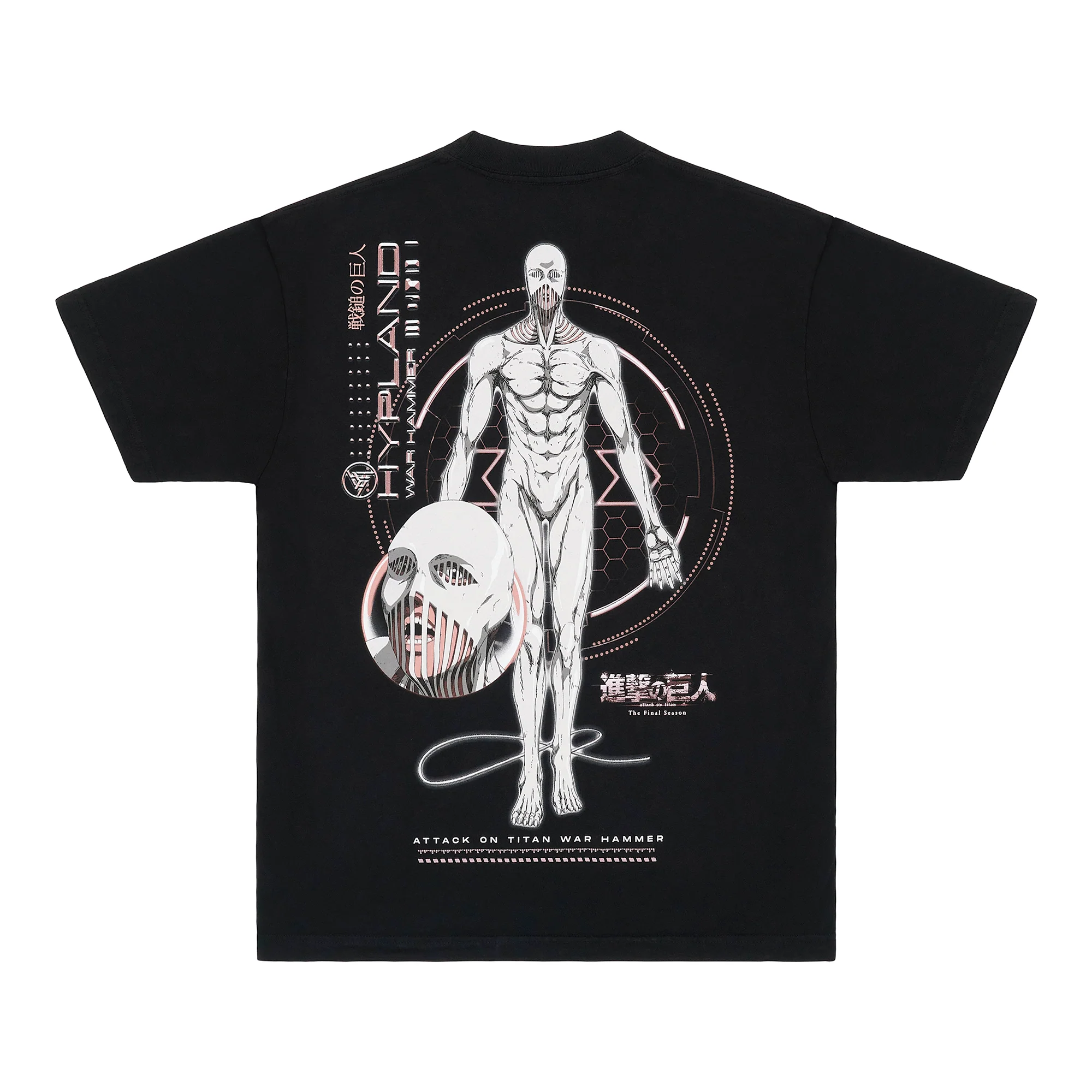 AOT WAR HAMMER SHIRT (BLACK)