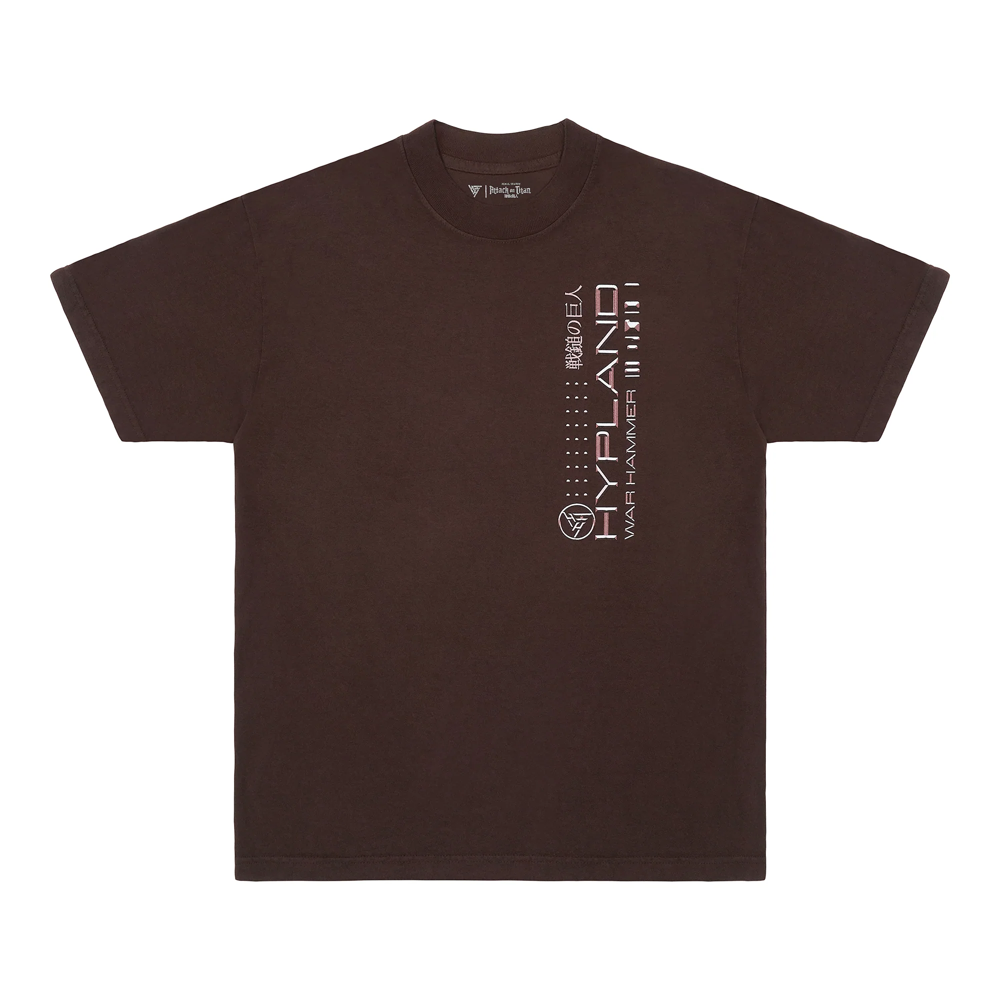 AOT WAR HAMMER SHIRT (BROWN) - Image 2