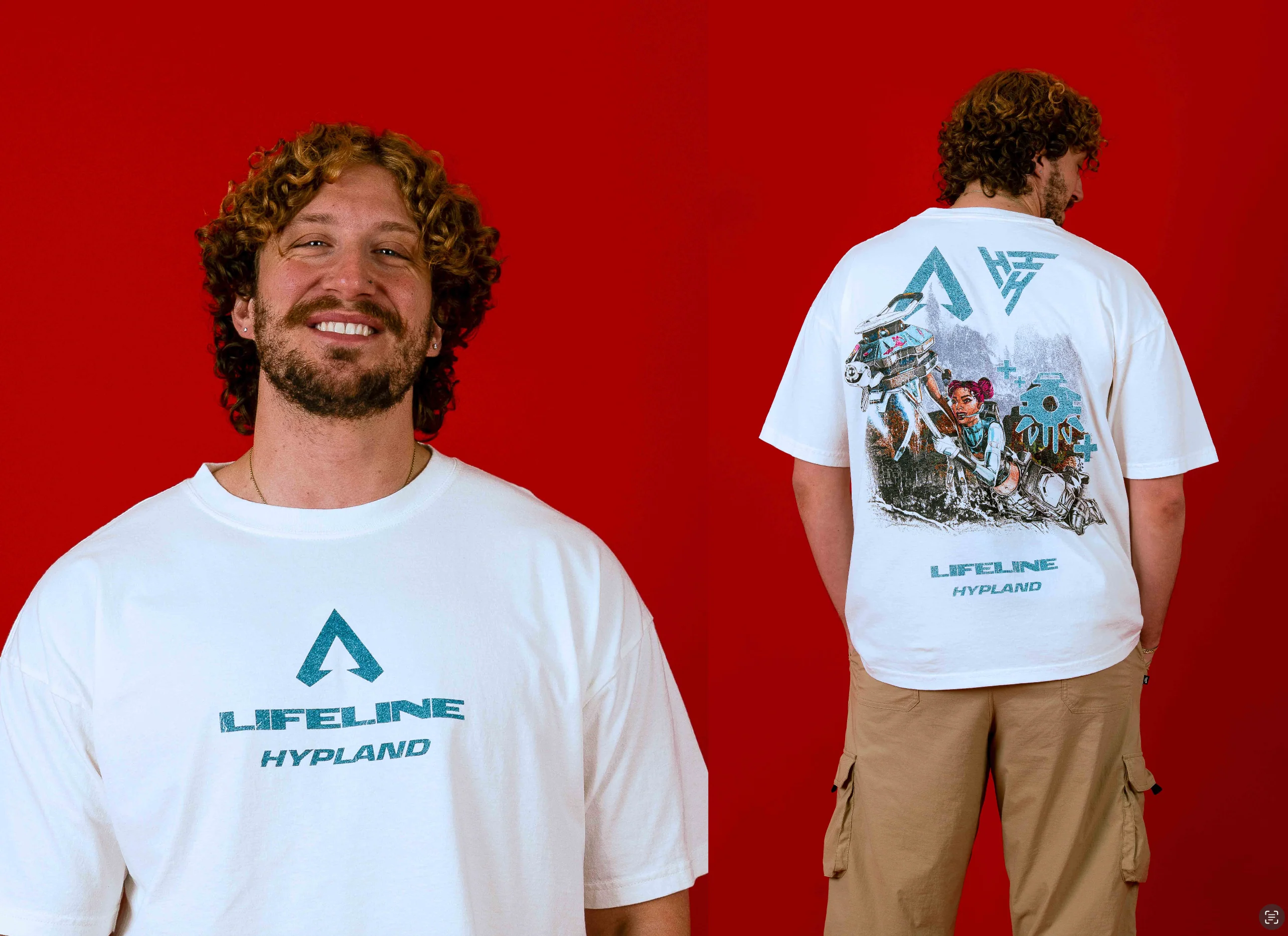 APEX LIFELINE SKATE SHIRT (WHITE) - Image 3