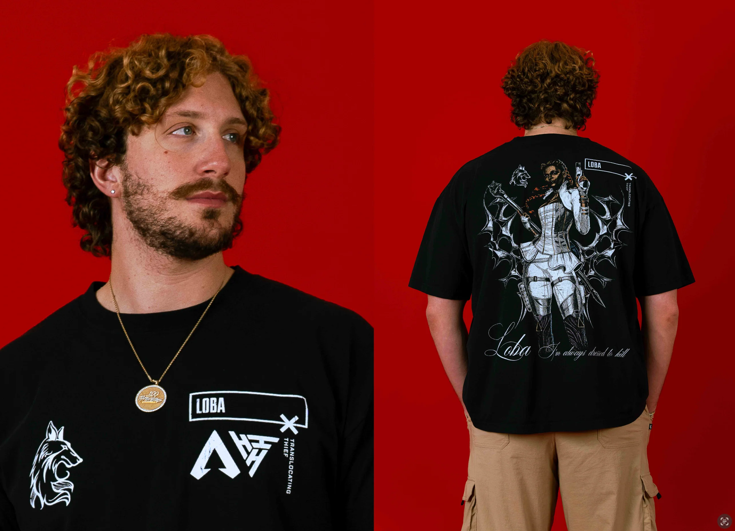APEX LOBA VINTAGE SHIRT (BLACK) - Image 3