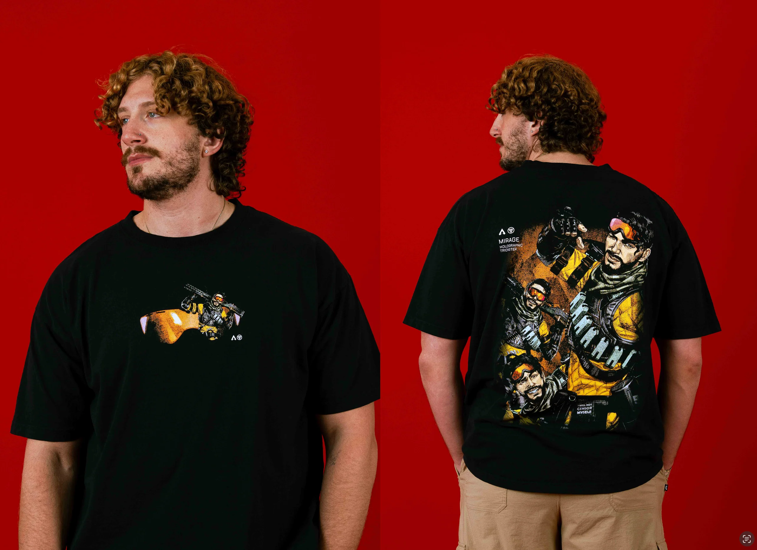 APEX MIRAGE SHIRT (BLACK) - Image 3