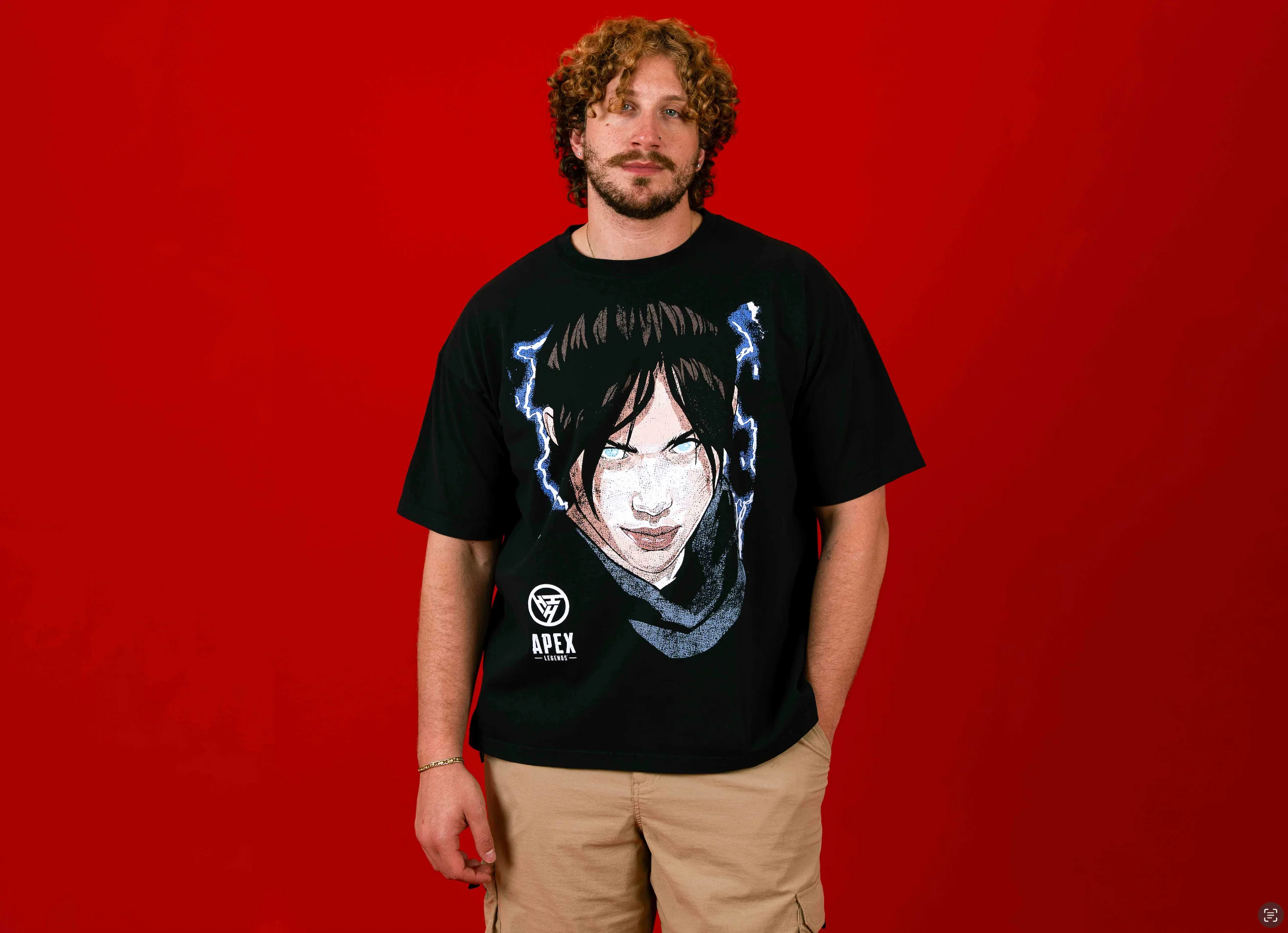 APEX WRAITH HEAD SHIRT (BLACK) - Image 3