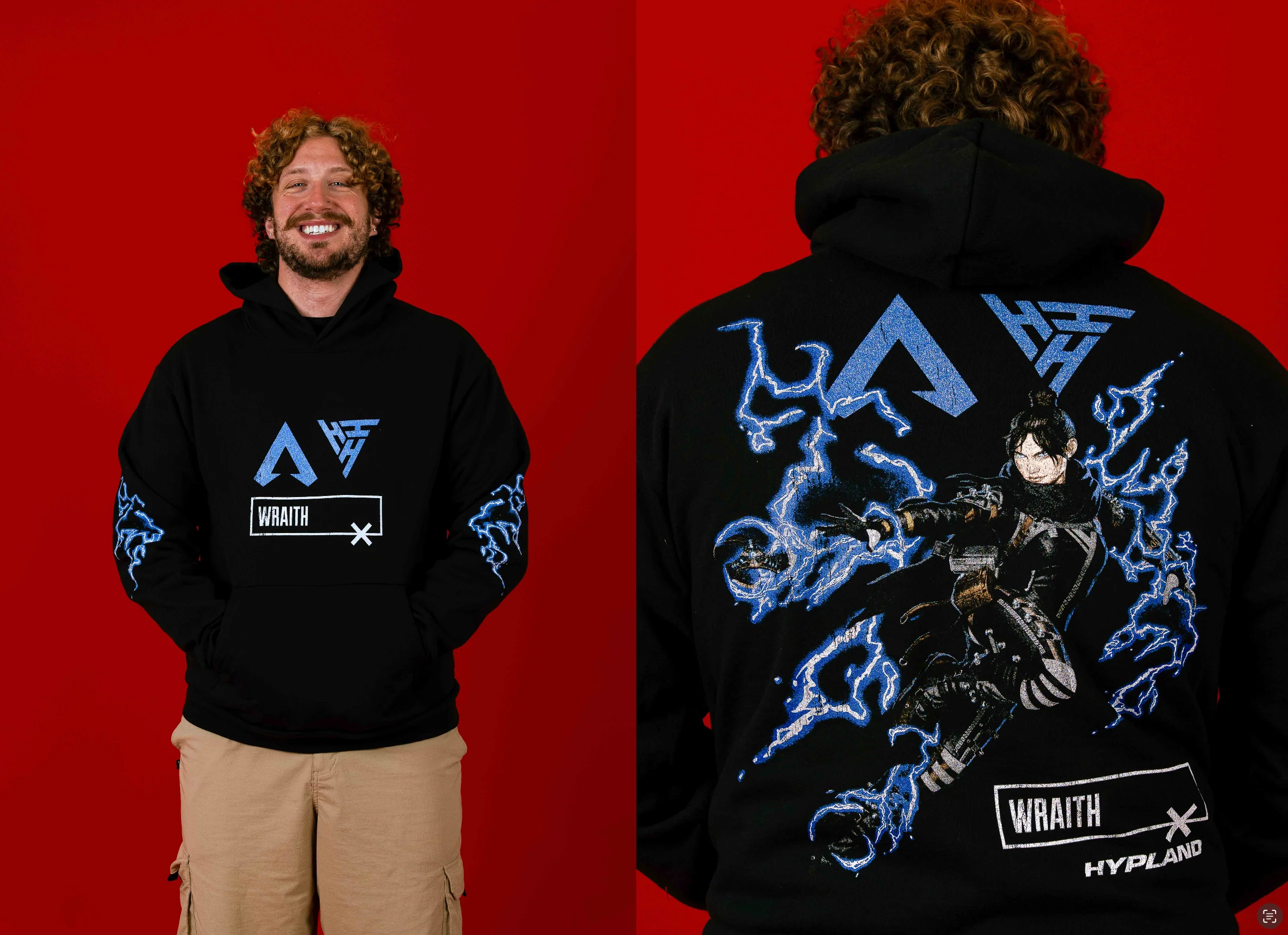 APEX WRAITH THUNDER HOODIE (BLACK) - Image 3