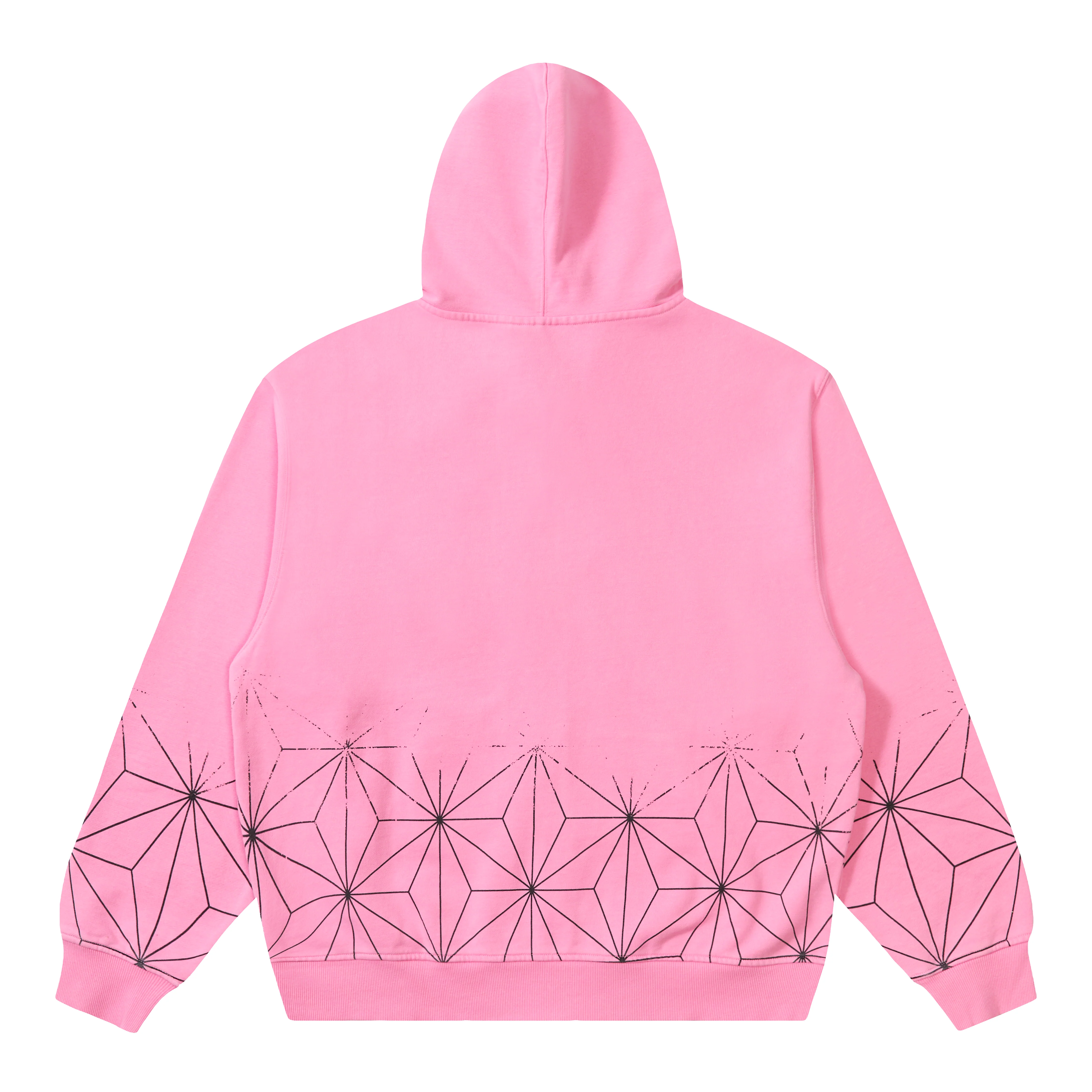 DEMON SLAYER NEZUKO GRADIENT HOODIE (PINK) - Image 2
