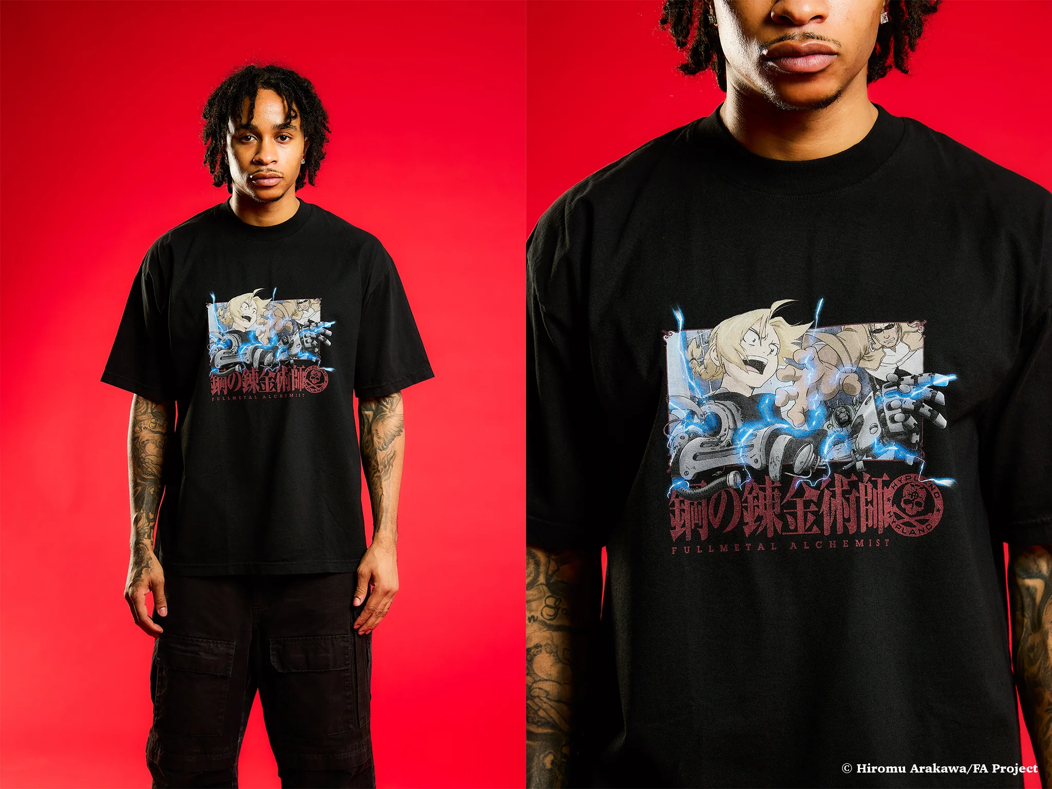 FMAB CHASE SHIRT (BLACK) - Image 2