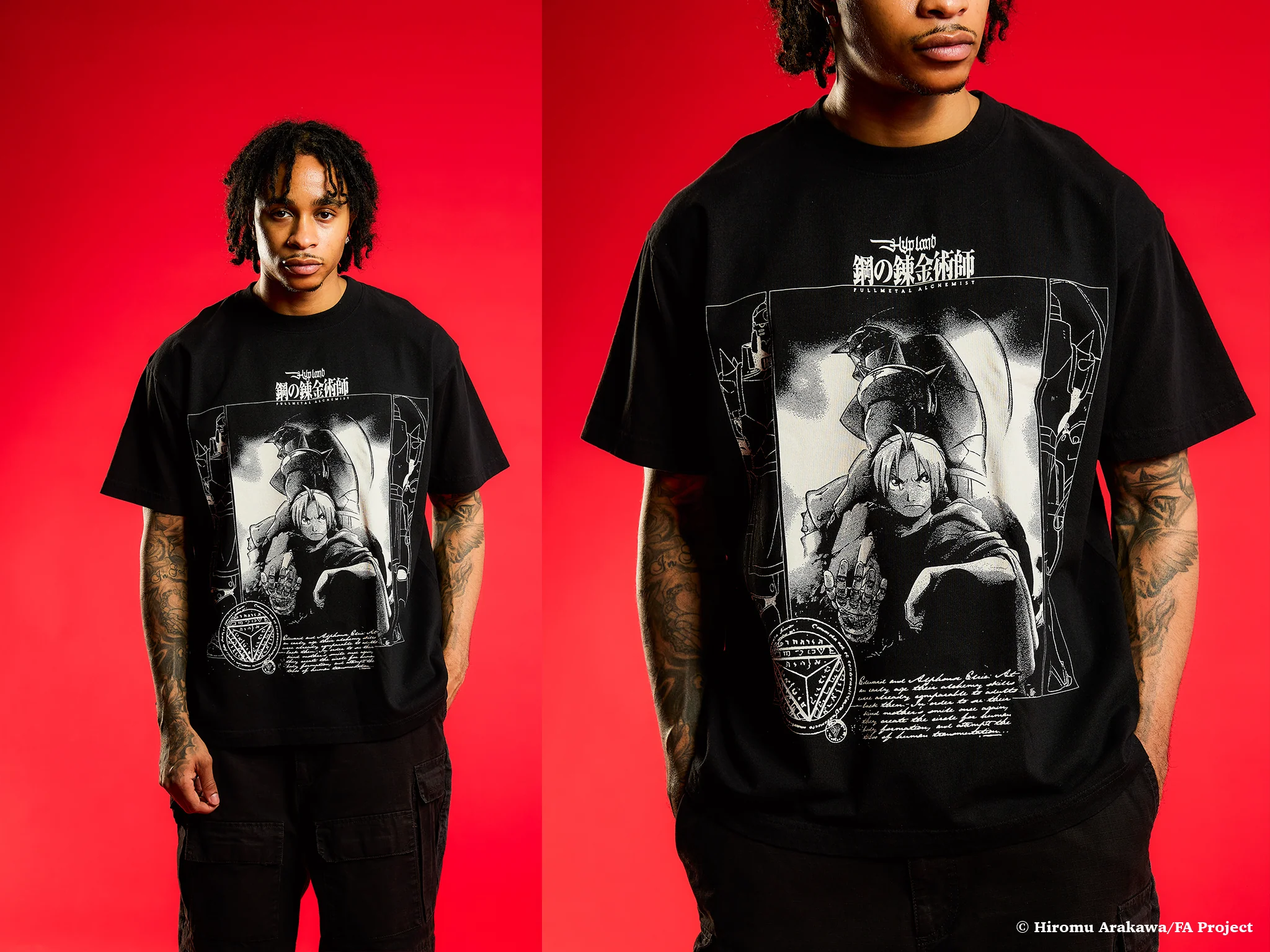 FMAB DRAWING SHIRT (BLACK) *PRE ORDER* - Image 2
