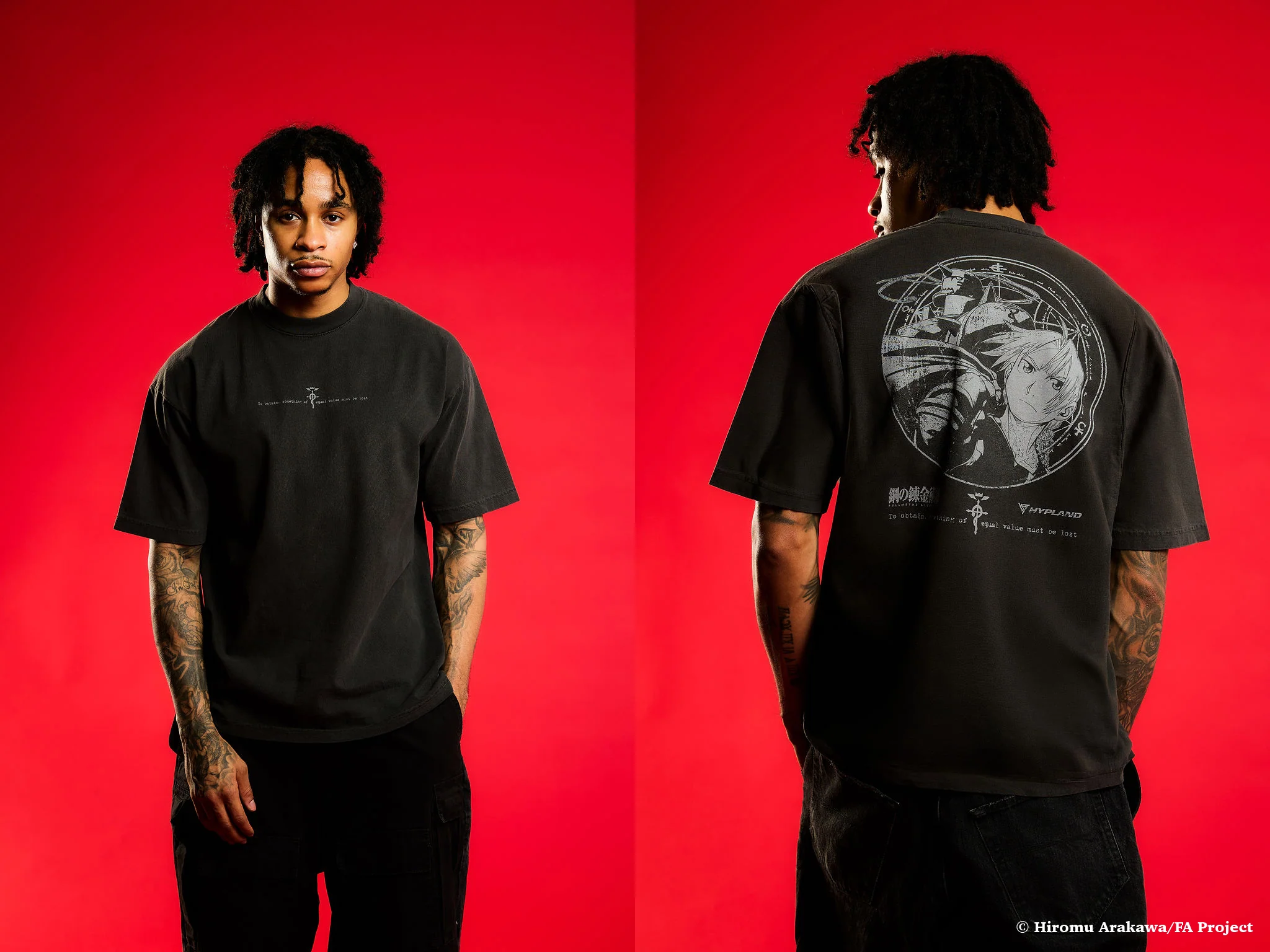 FMAB EQUAL EXCHANGE SHIRT (VINTAGE GREY) *PRE ORDER* - Image 3