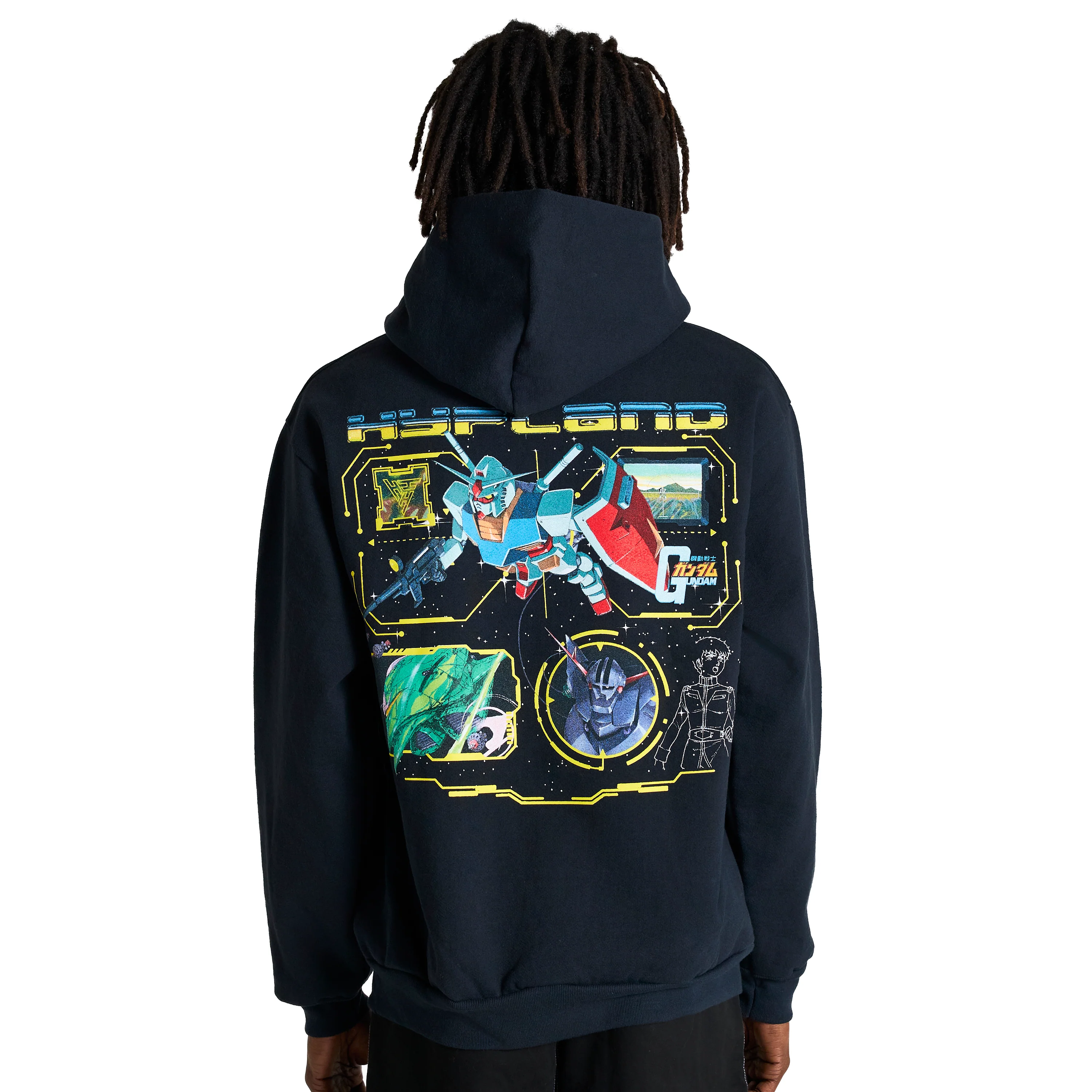 GUNDAM AIR TARGET HOODIE (NAVY) - Image 5
