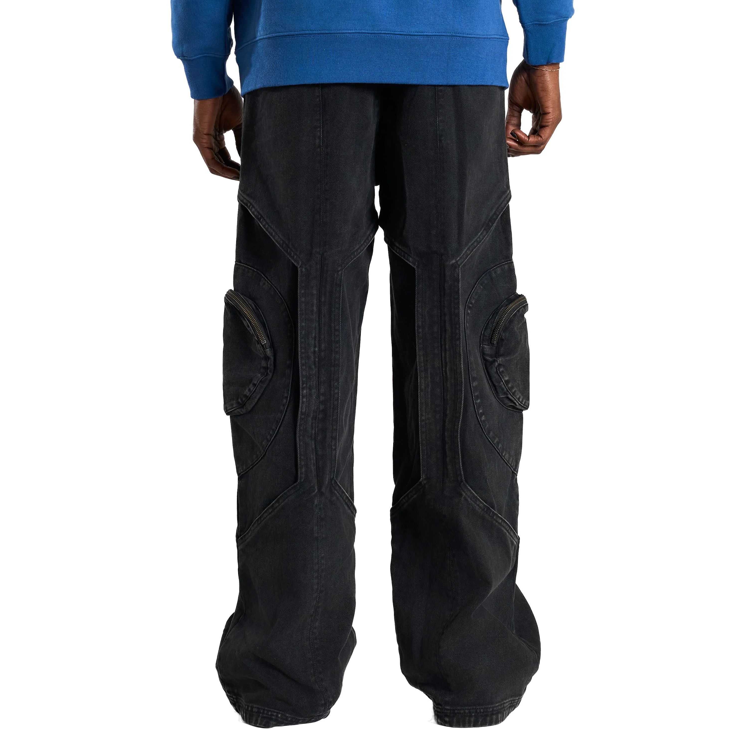 GUNDAM FLIGHT PANEL PANTS (VINTAGE BLACK) - Image 5