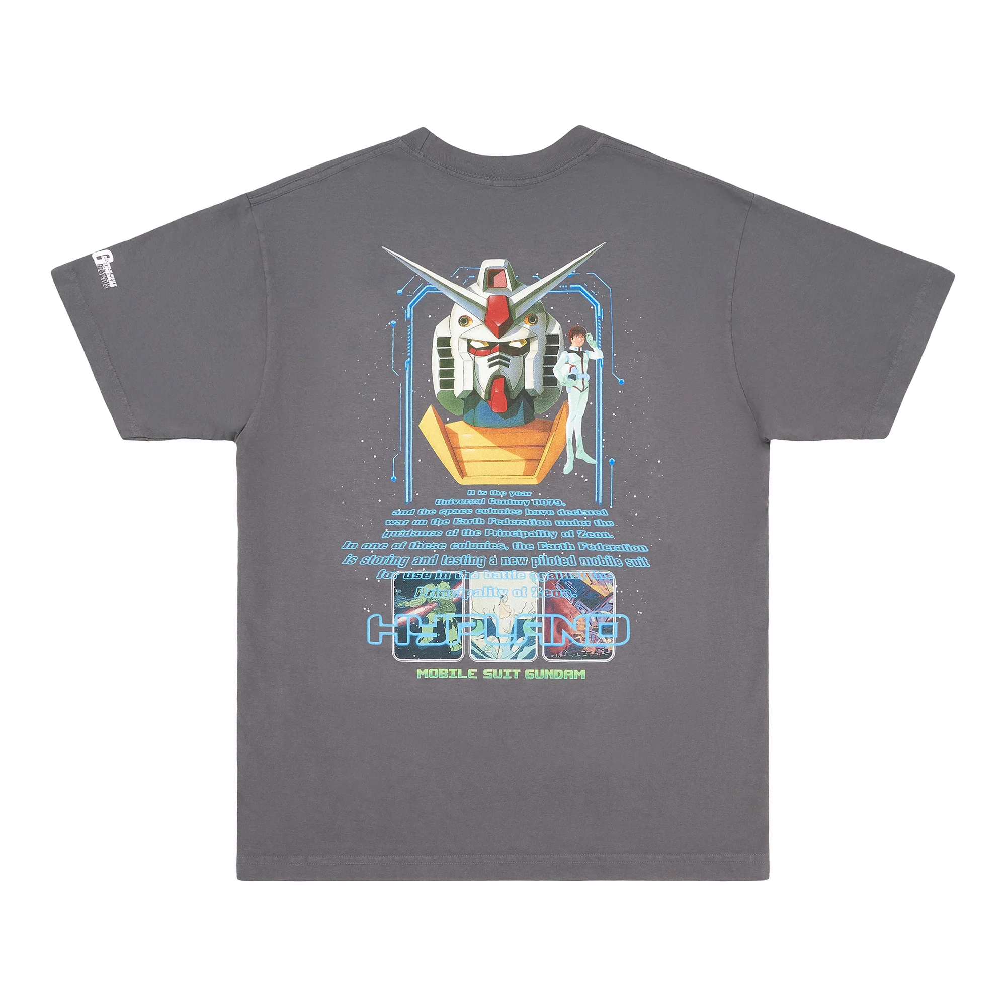 GUNDAM GALAXY SHIRT (GREY)