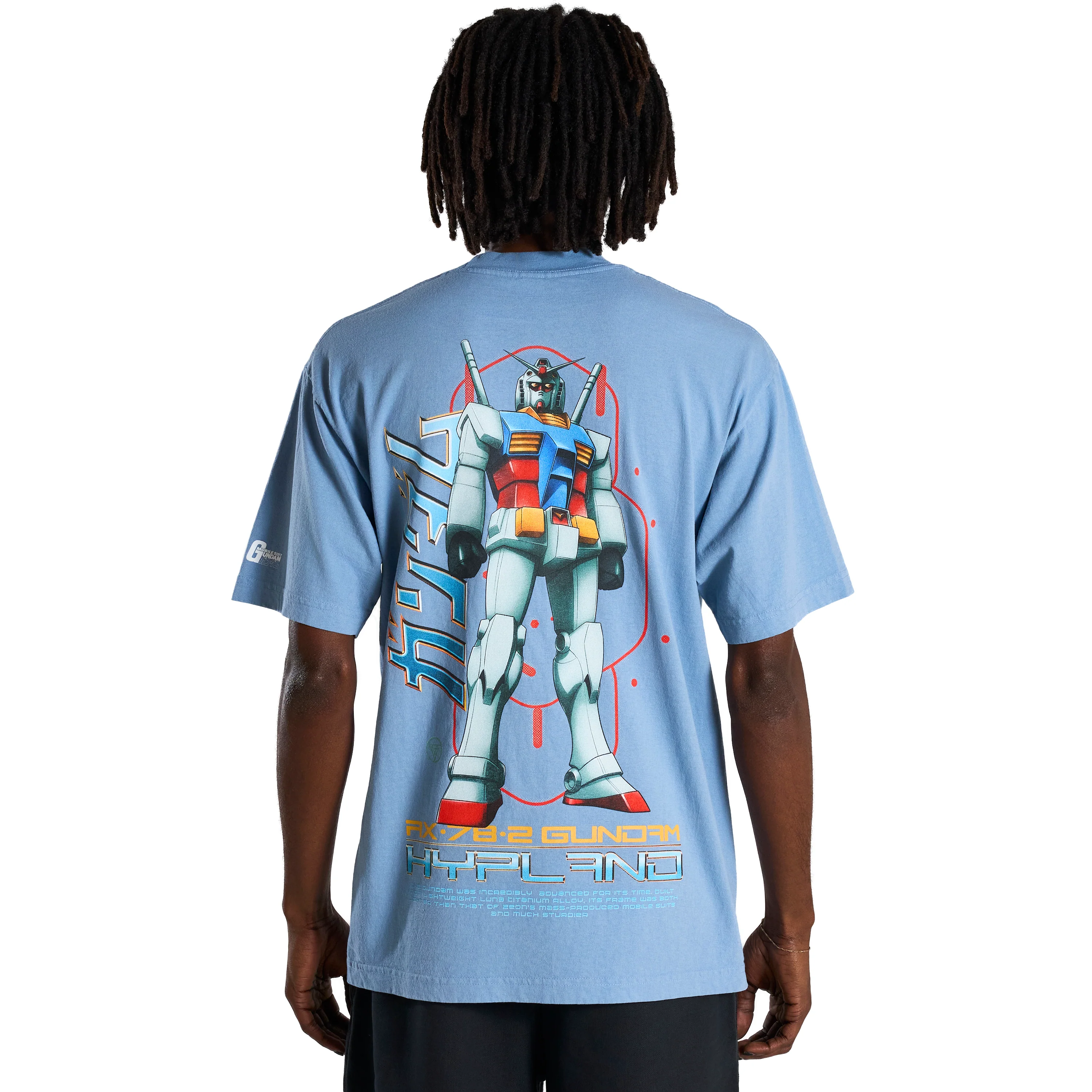 GUNDAM MOBILE SUIT RX78 SHIRT (CLEAR BLUE) - Image 5
