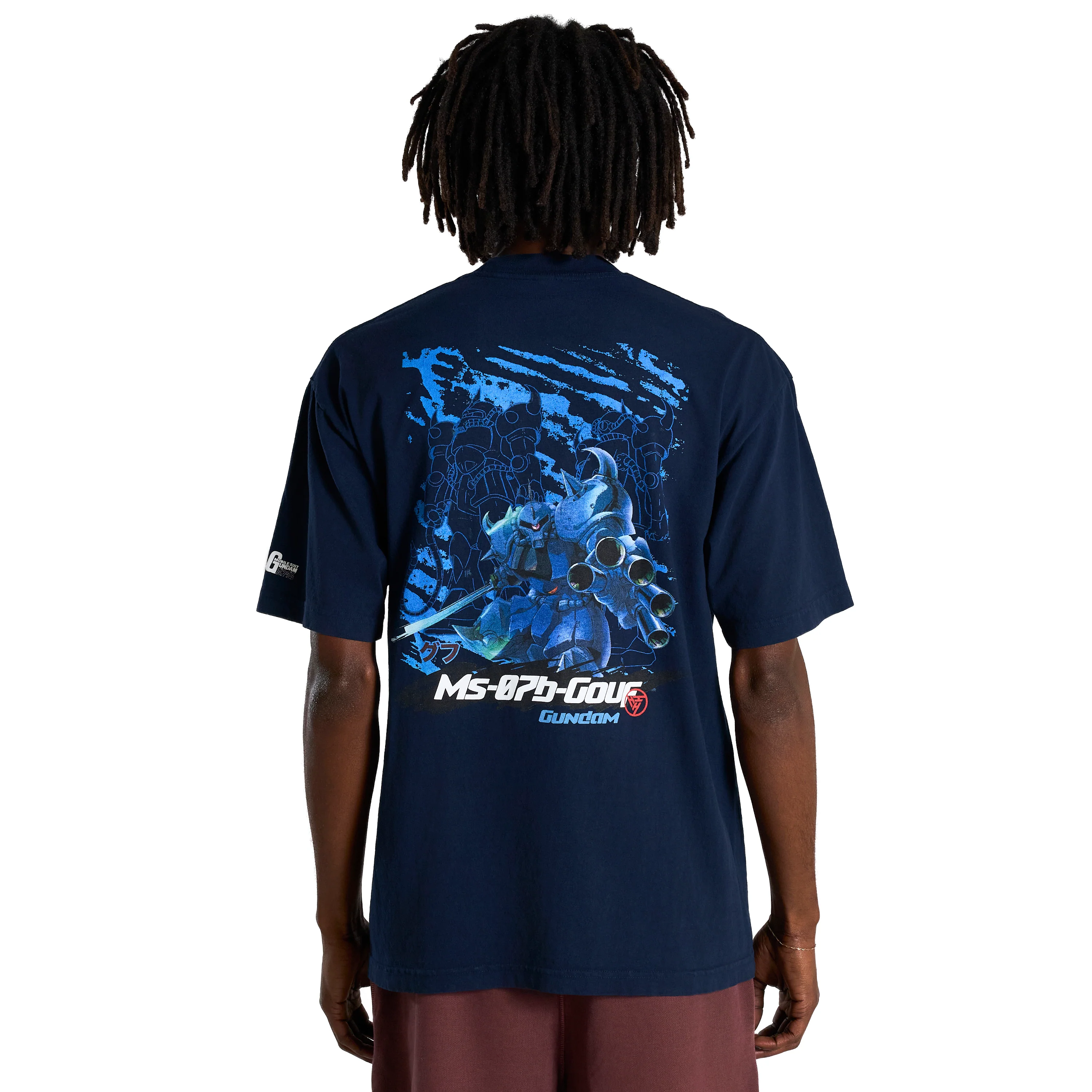 GUNDAM MS GOUF SHIRT (NAVY) - Image 5