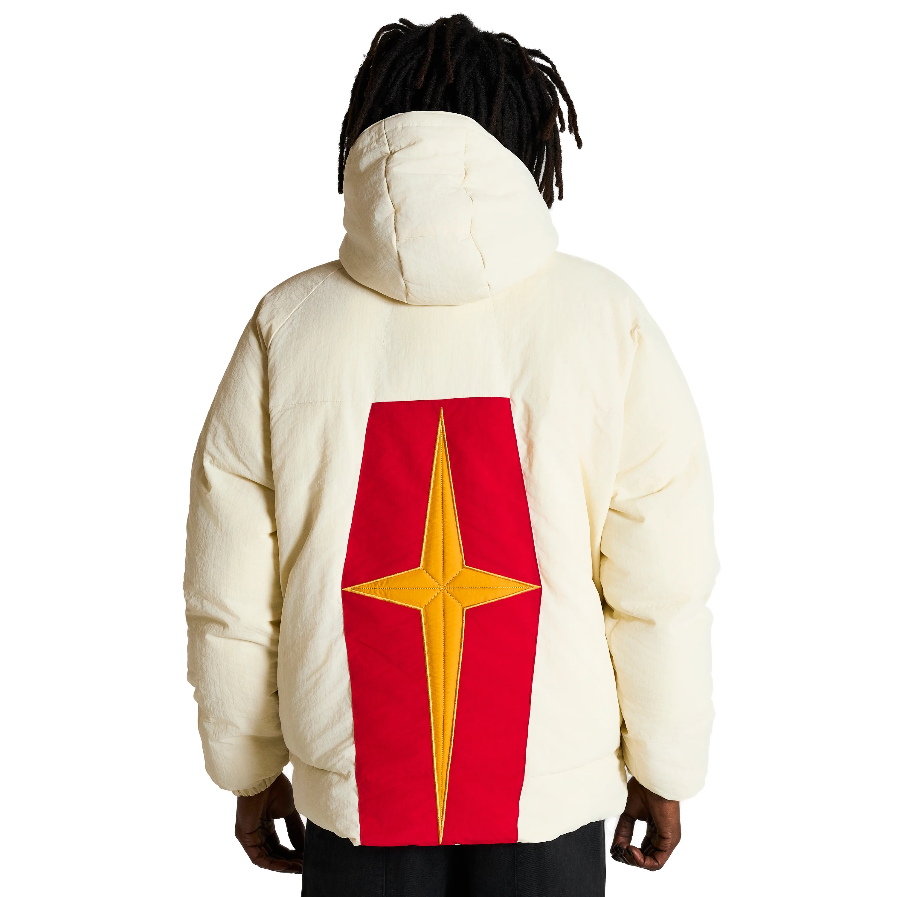 GUNDAM RX-78-2 REVERSIBLE PUFFER JACKET (WHITE) - Image 7