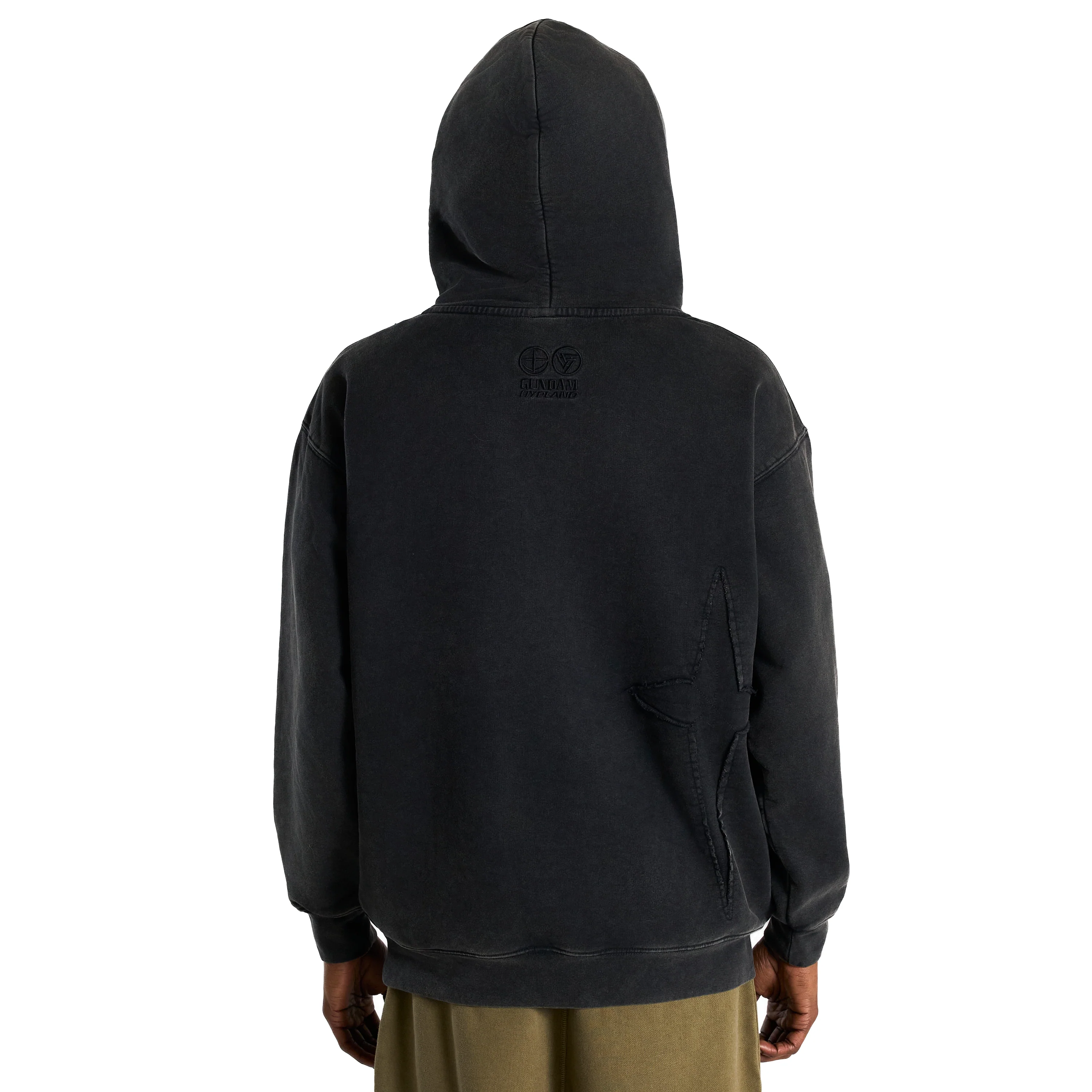 GUNDAM STARS HOODIE (WASHED BLACK) - Image 5