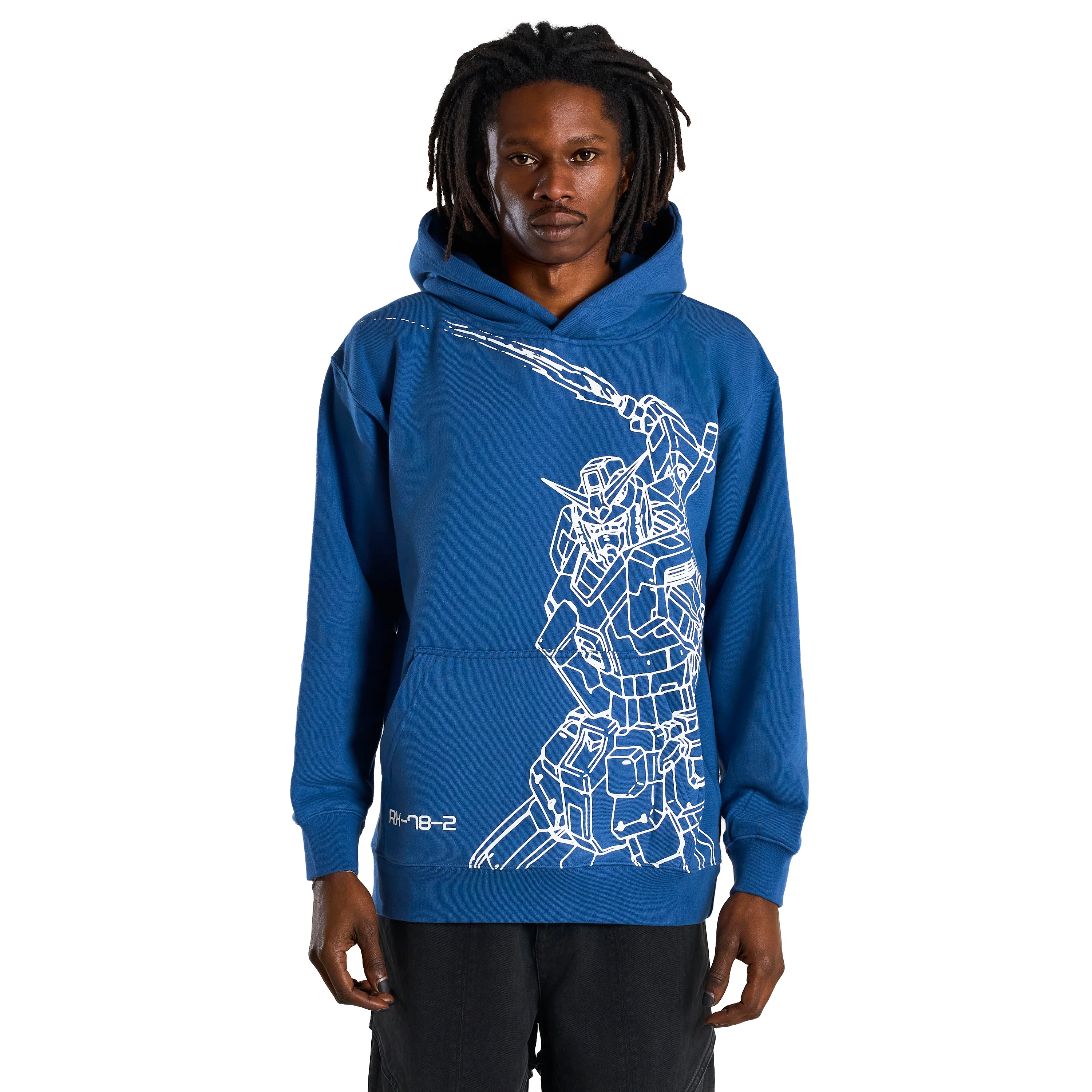 GUNDAM STRIKE HOODIE (BLUE) - Image 3