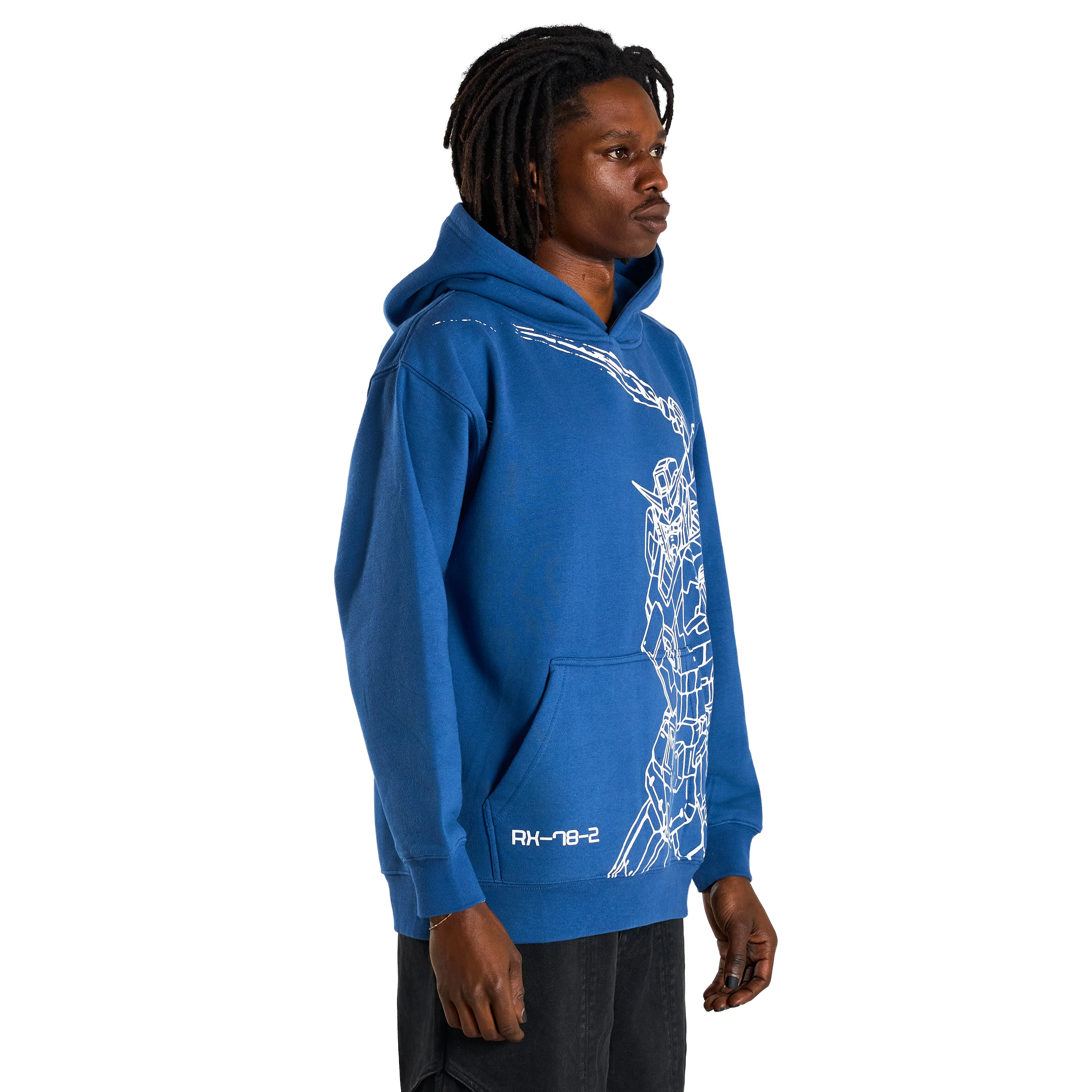 GUNDAM STRIKE HOODIE (BLUE) - Image 4