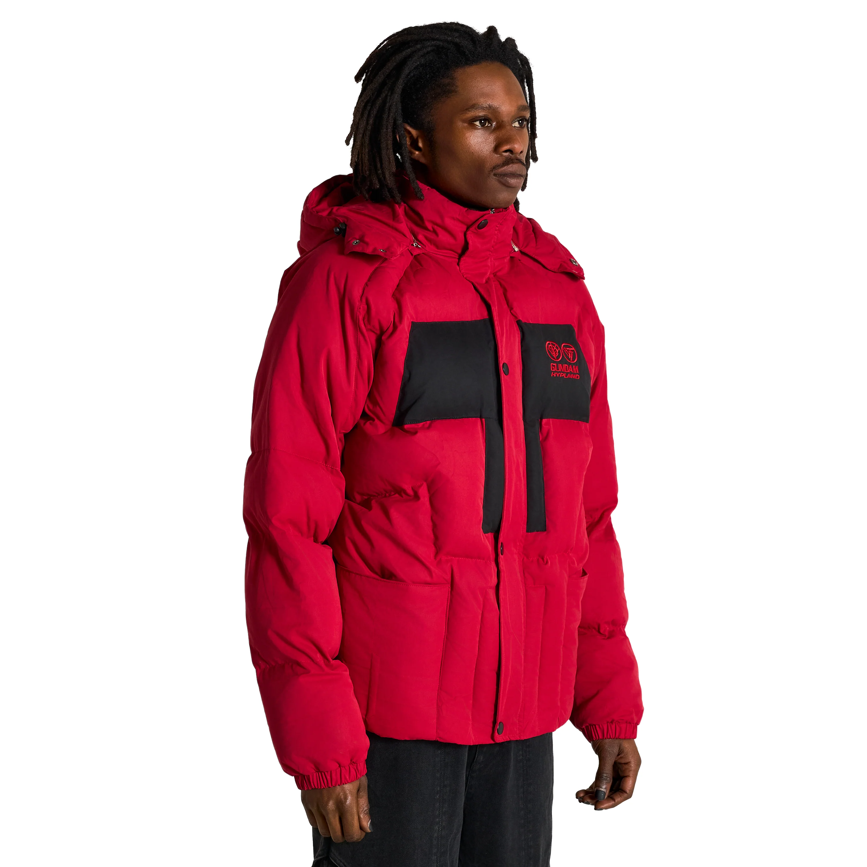 GUNDAM ZAKU PUFFER JACKET (RED) - Image 4