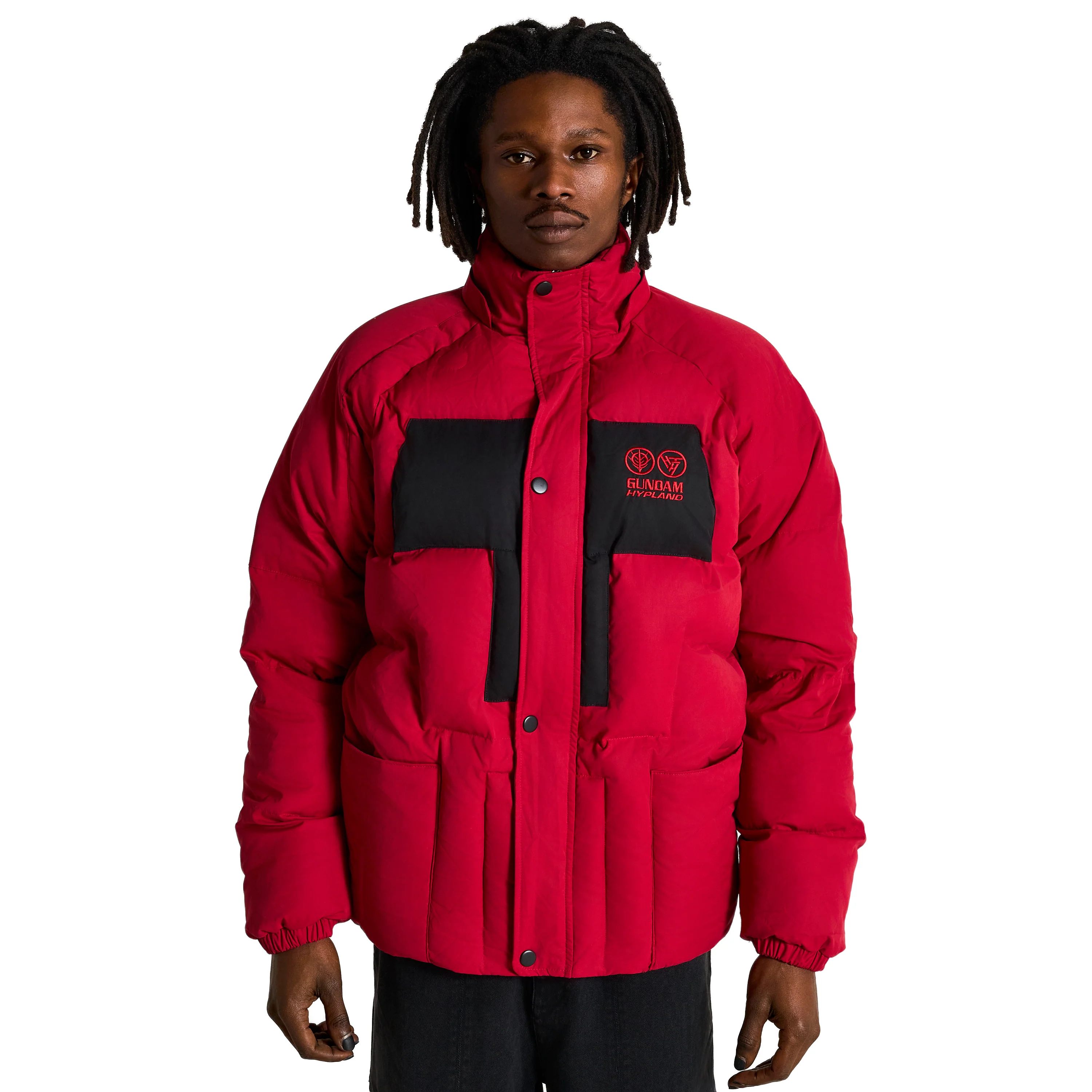 GUNDAM ZAKU PUFFER JACKET (RED) - Image 6