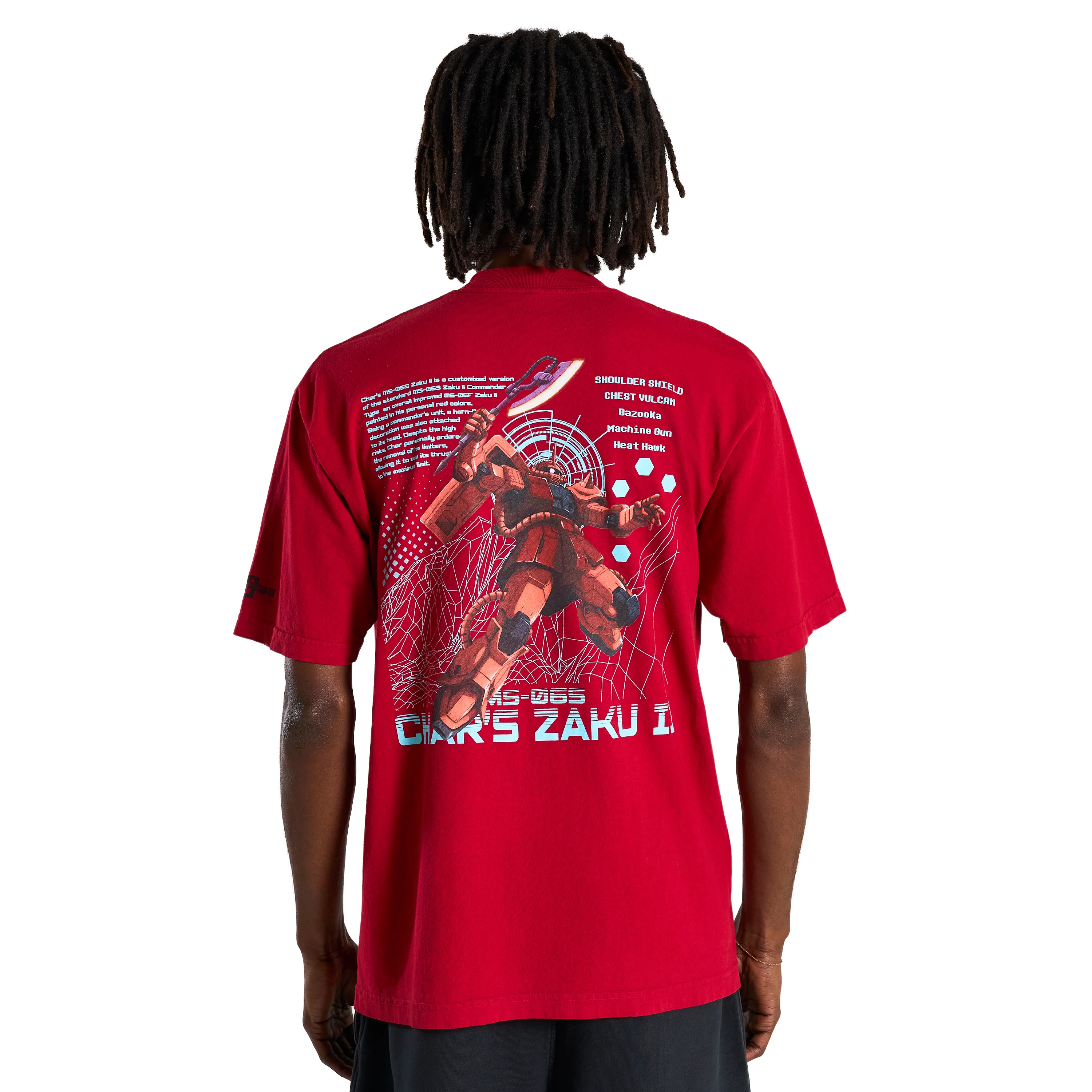 GUNDAM ZAKU SHIRT (RED) - Image 5