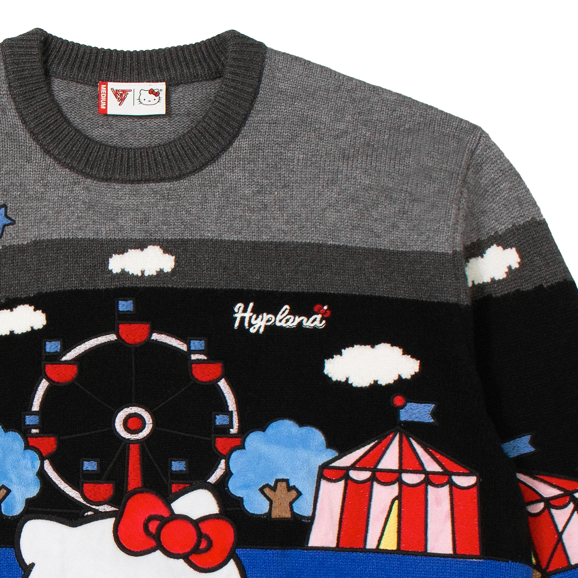 HELLO KITTY CARNIVAL KNIT SWEATER (NIGHT TIME) - Image 3