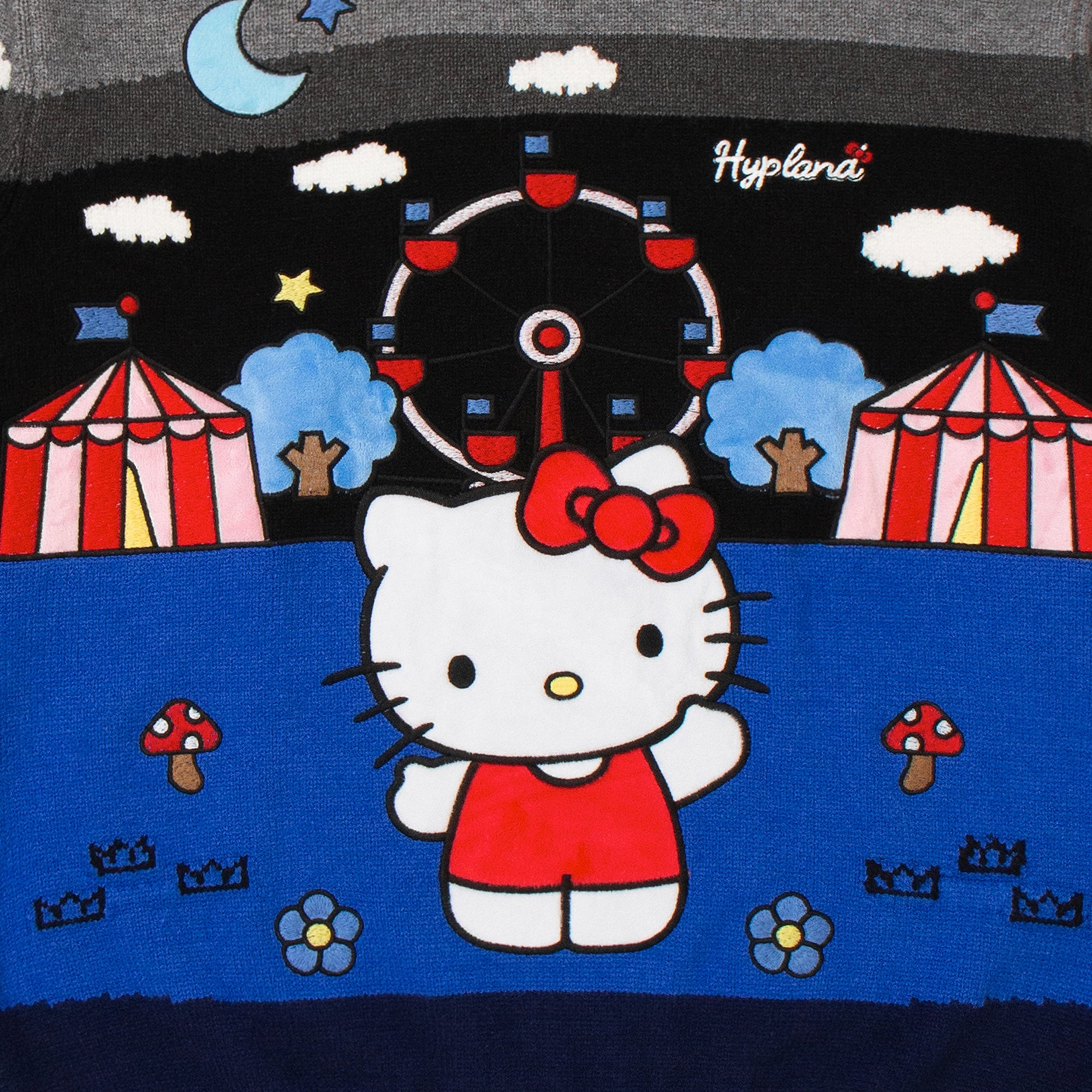 HELLO KITTY CARNIVAL KNIT SWEATER (NIGHT TIME) - Image 4