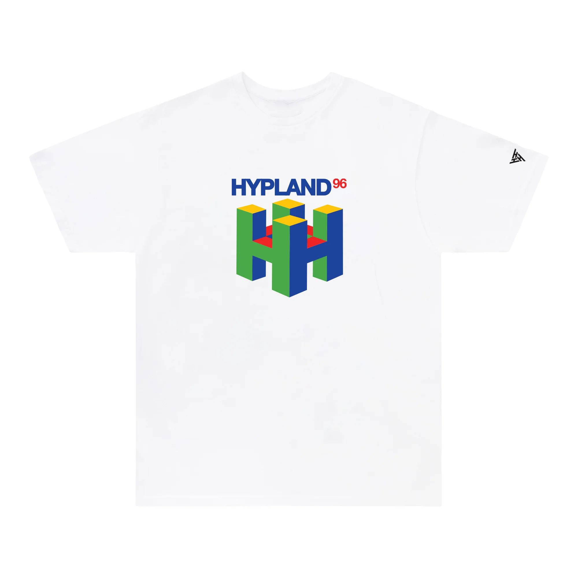 HYPLAND GAMERS LOGO SHIRT (WHITE)