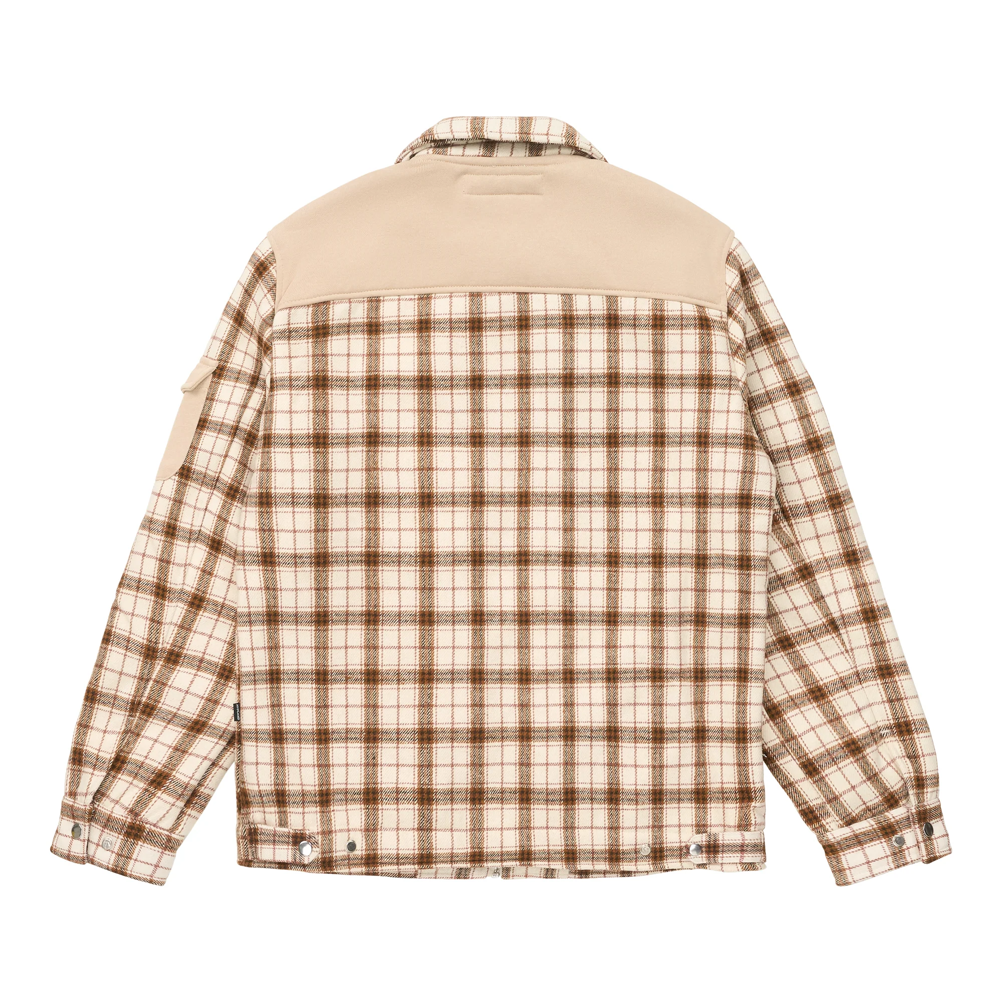 HYPLAND H+ FLEECE FLANNEL JACKET (BROWN) - Image 2