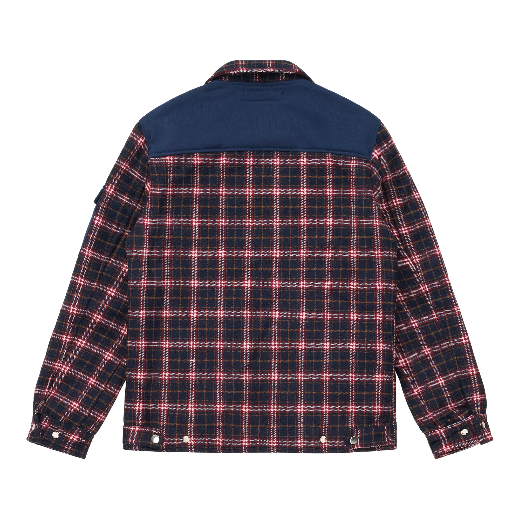 HYPLAND H+ FLEECE FLANNEL JACKET (NAVY) - Image 2