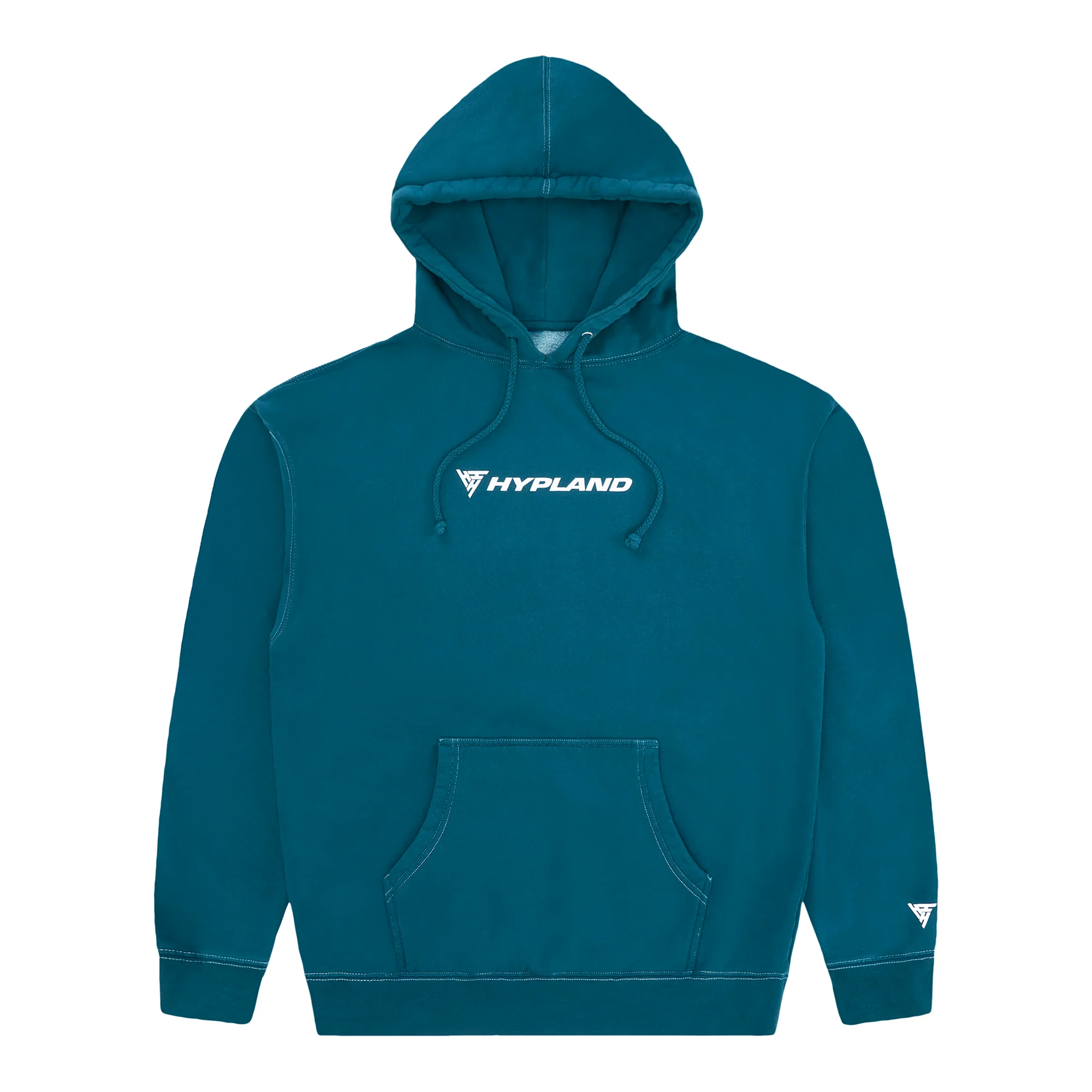 HYPLAND LOGO HOODIE (AQUA)