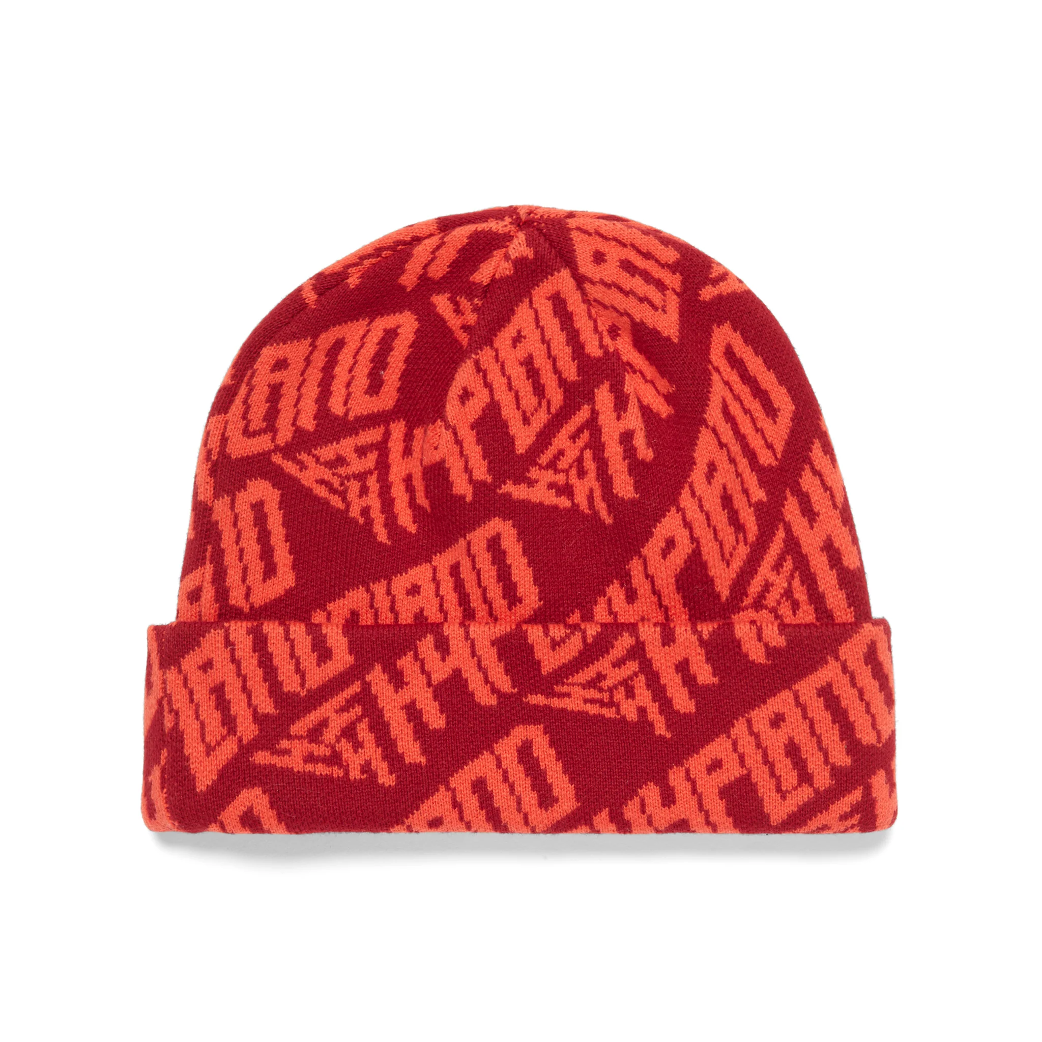 HYPLAND SKULL BEANIE (RED) - Image 2