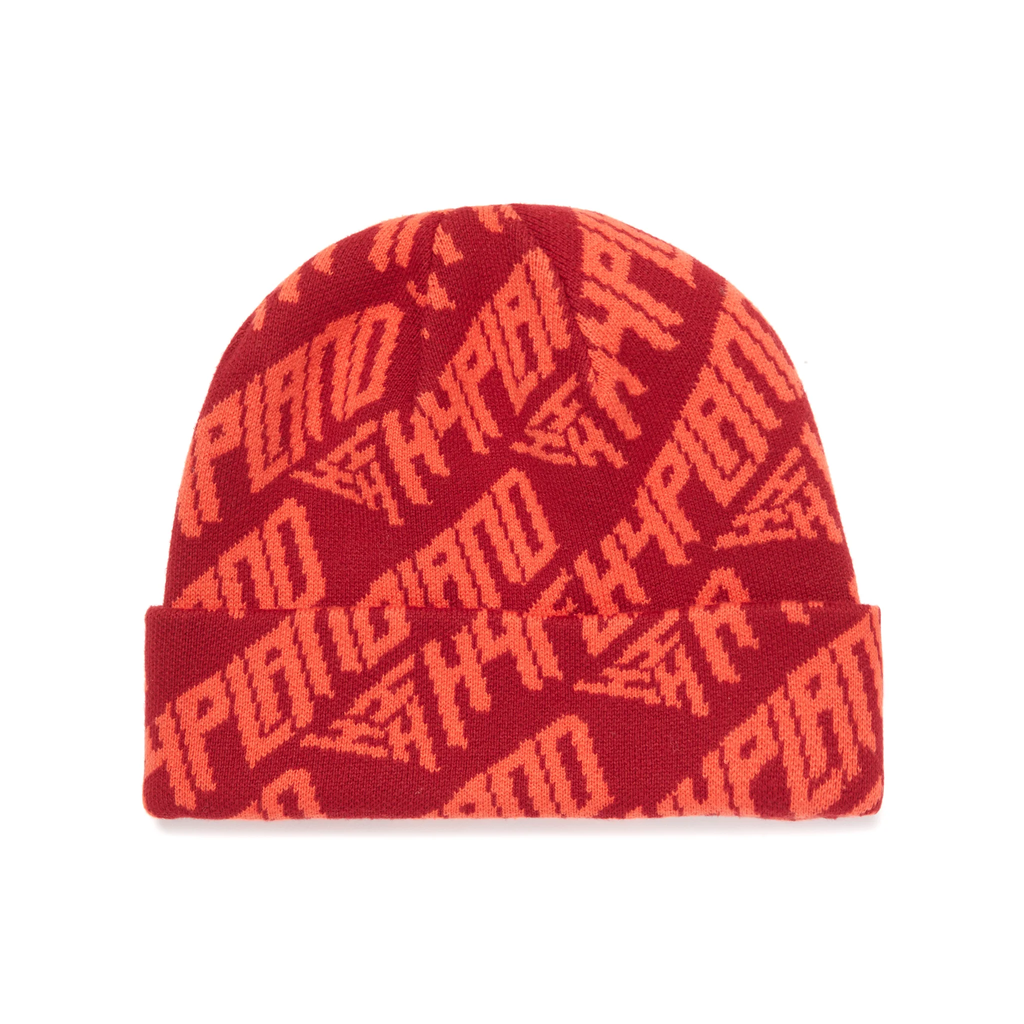 HYPLAND SKULL BEANIE (RED) - Image 4