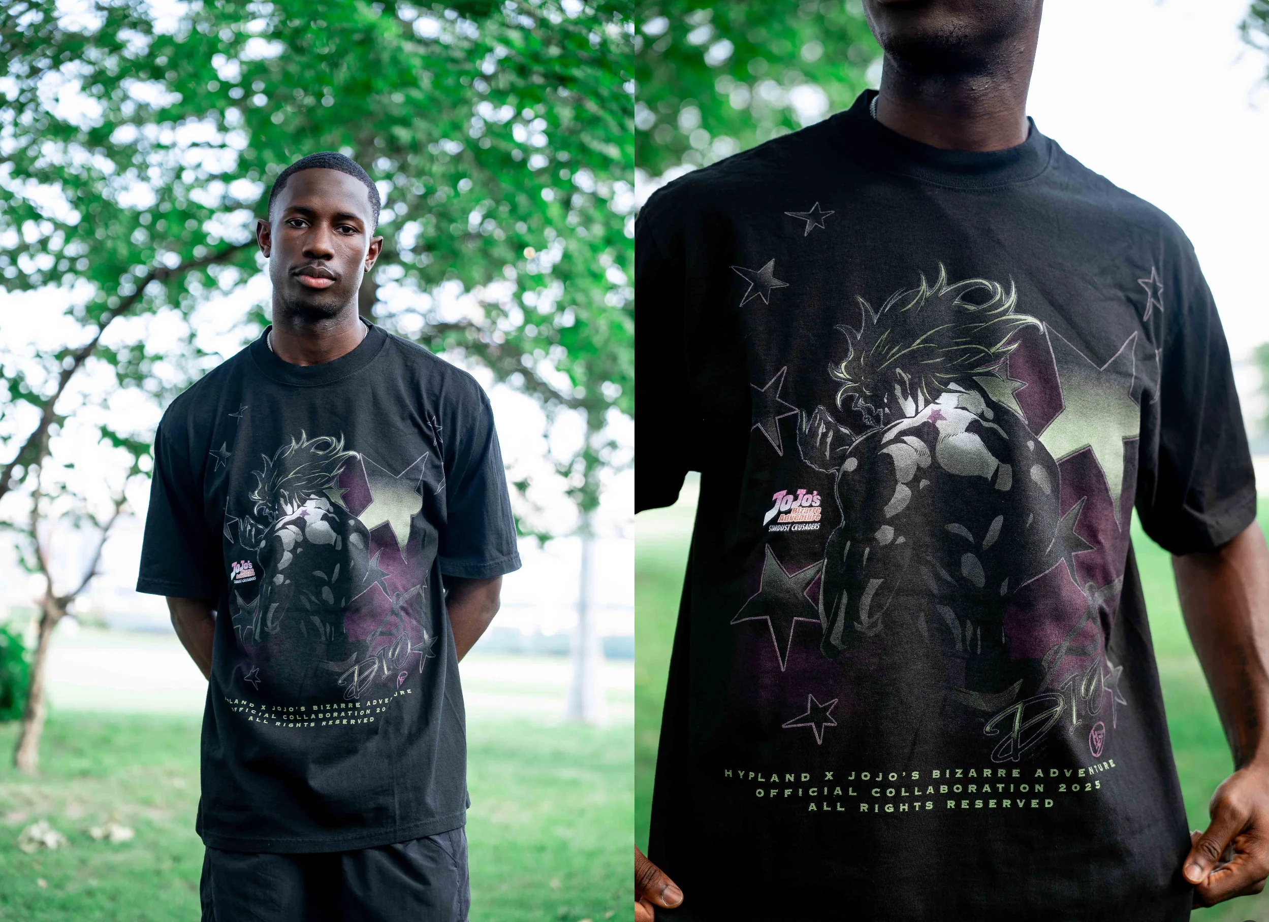 JOJO DARK DIO SHIRT (BLACK) - Image 3