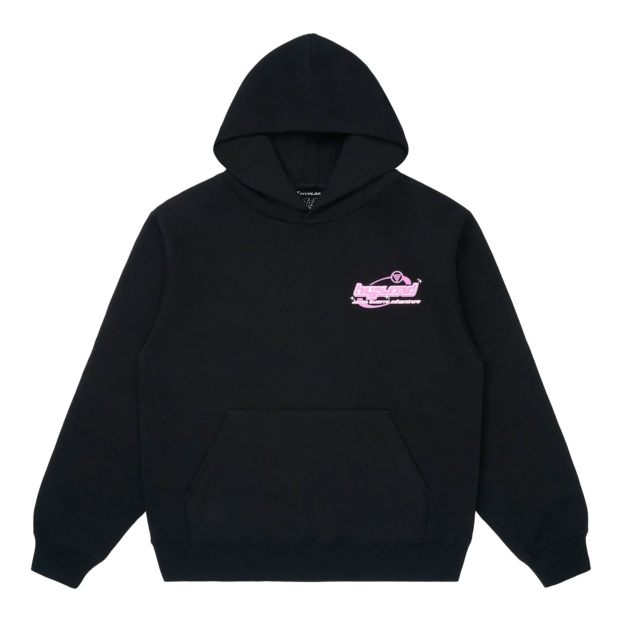 JOJO GOLDEN WIND GROUP HOODIE (BLACK) - Image 2
