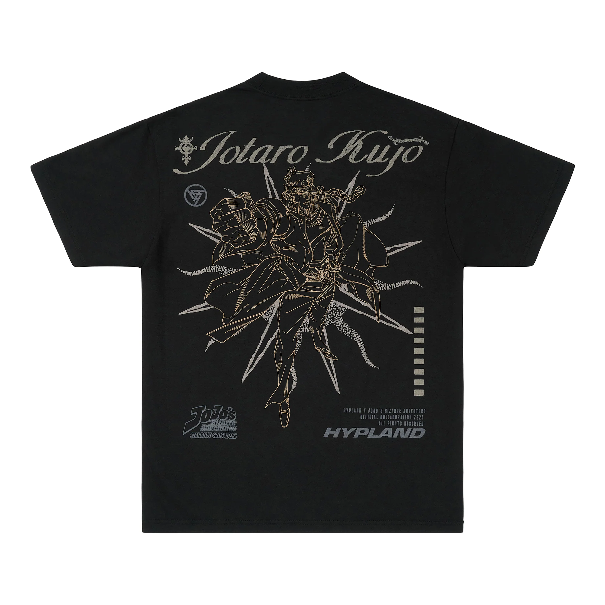 JOJO JOTARO PORTRAIT SHIRT (BLACK)