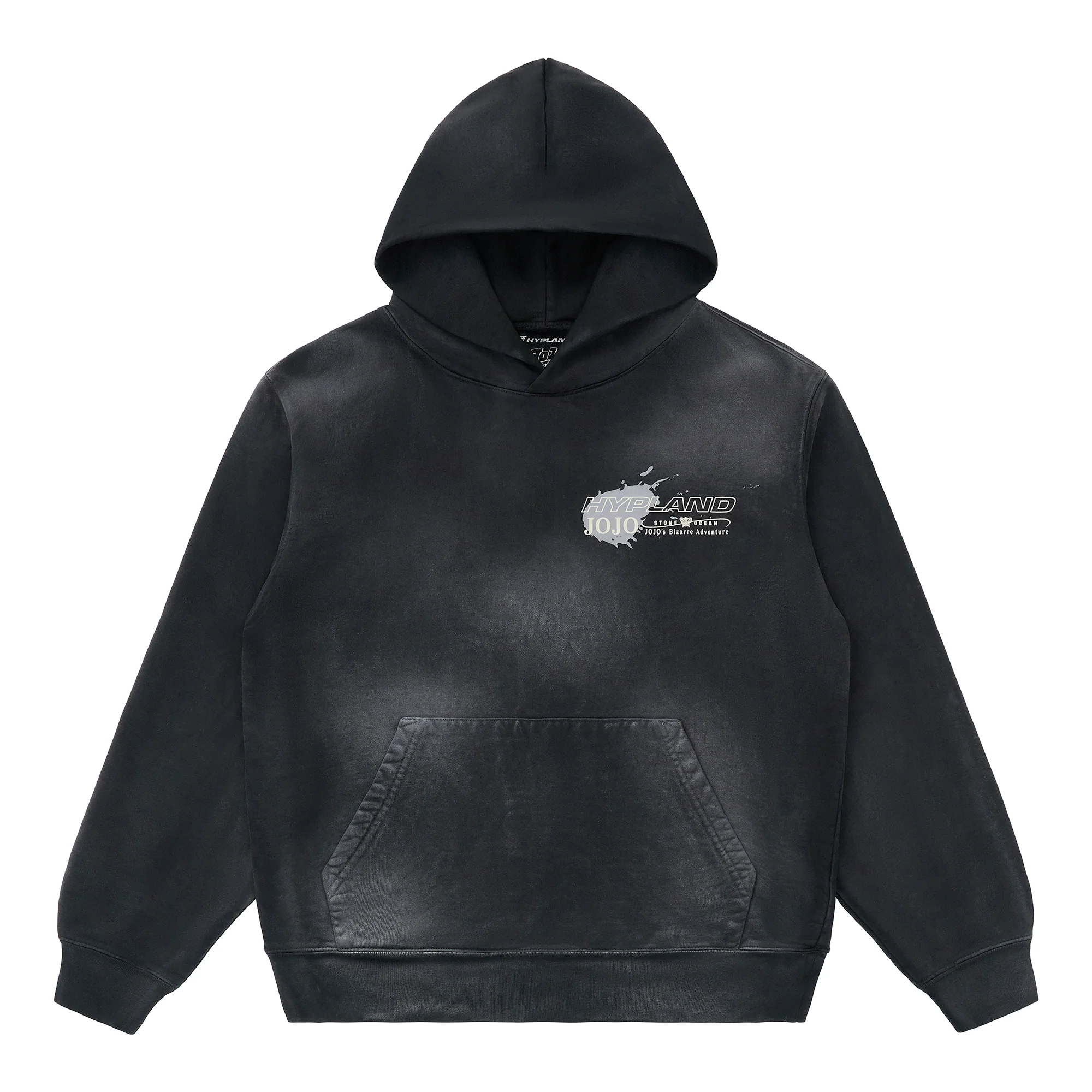 JOJO STONE OCEAN GROUP HOODIE (VINTAGE BLACK) - Image 2