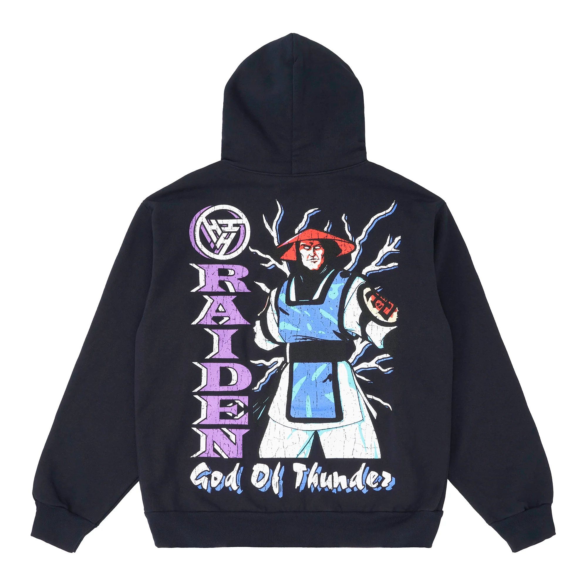 MK RAIDEN VINTAGE HOODIE (NAVY) - Image 2