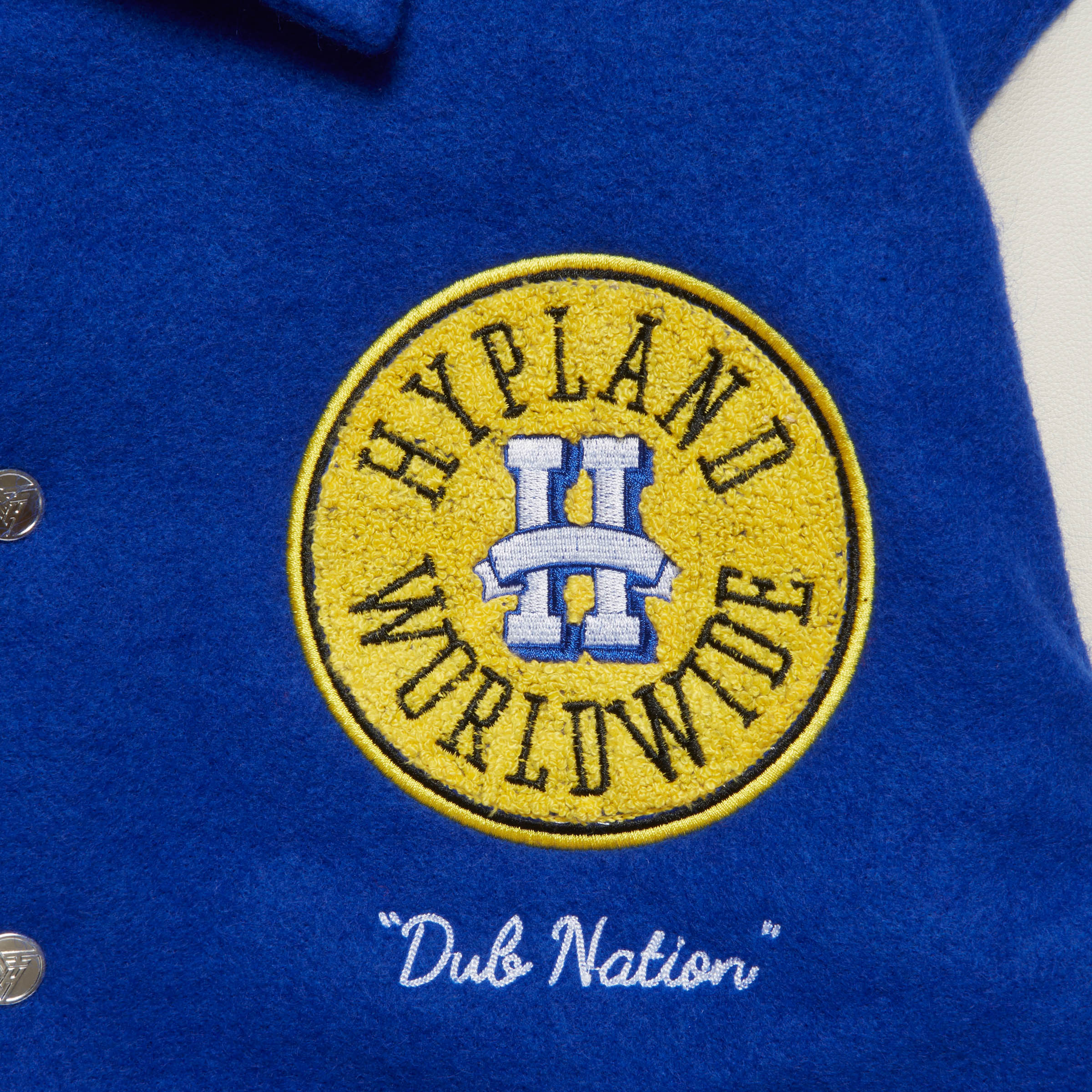 NBA GOLDEN STATE WARRIORS VARSITY JACKET (BLUE) - Image 4
