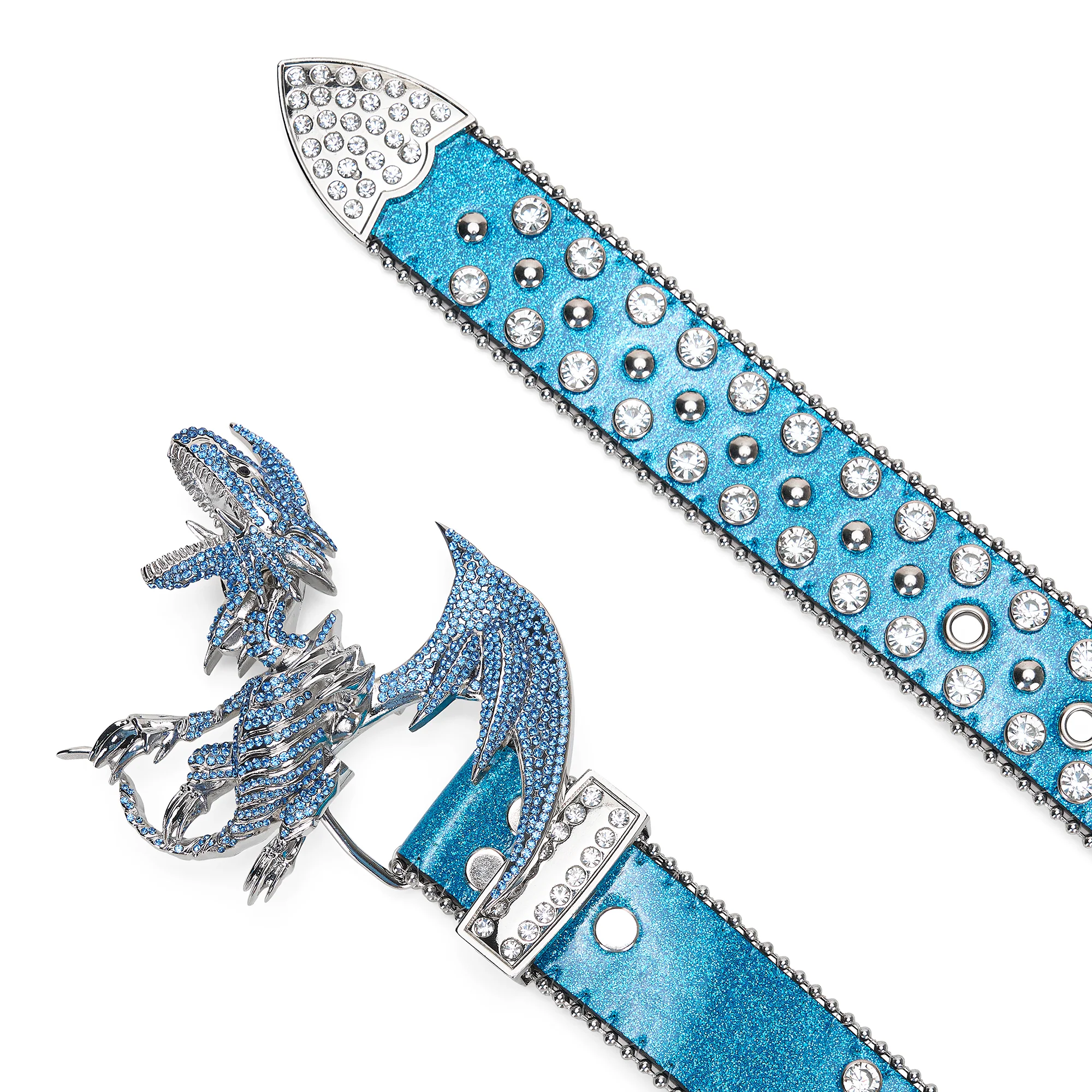 YUGIOH BLUE EYES BELT (BLUE) - Image 2