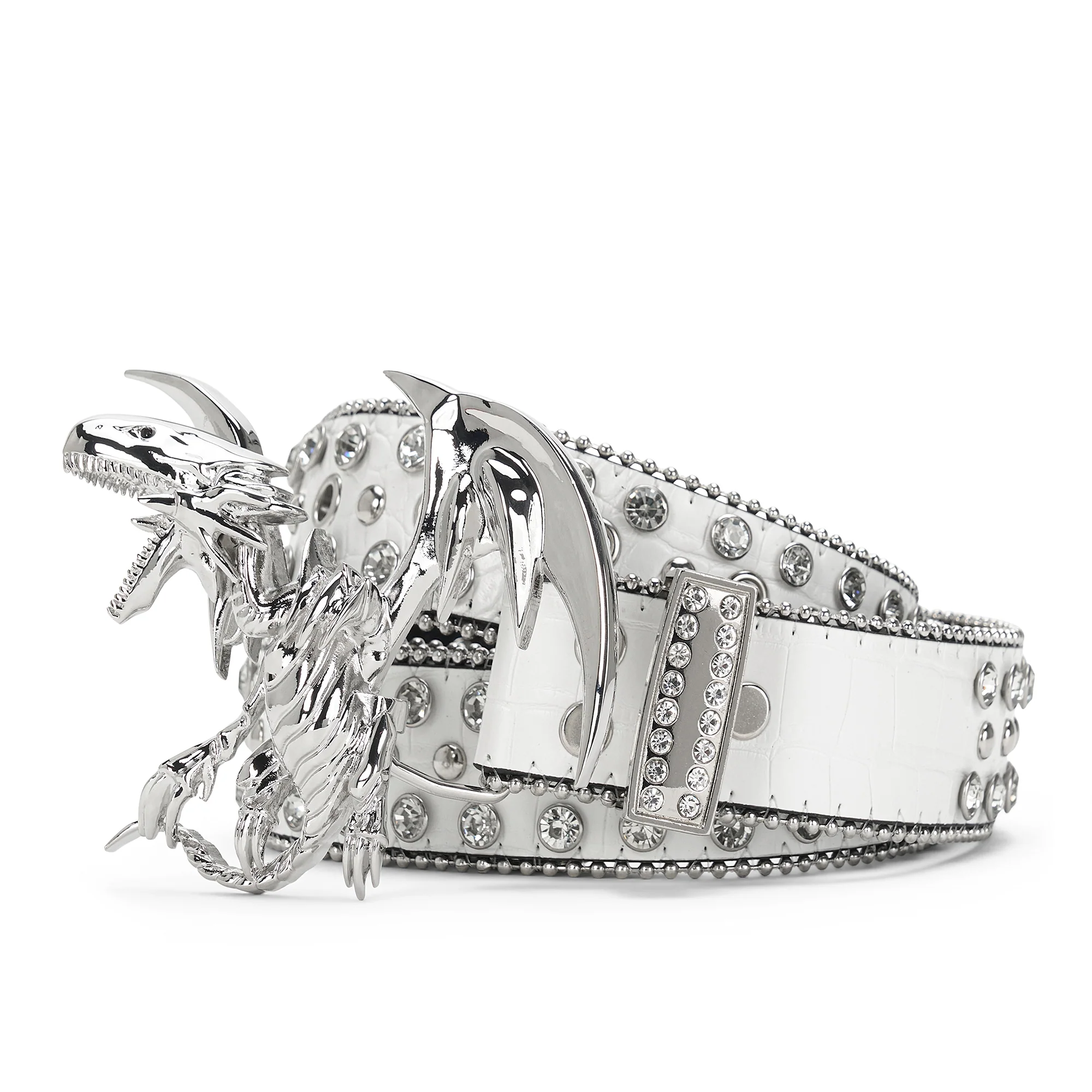 YUGIOH BLUE EYES BELT (WHITE)