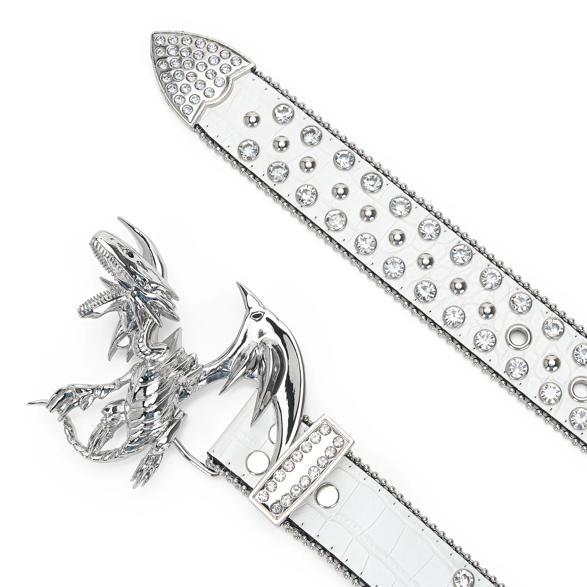 YUGIOH BLUE EYES BELT (WHITE) - Image 2