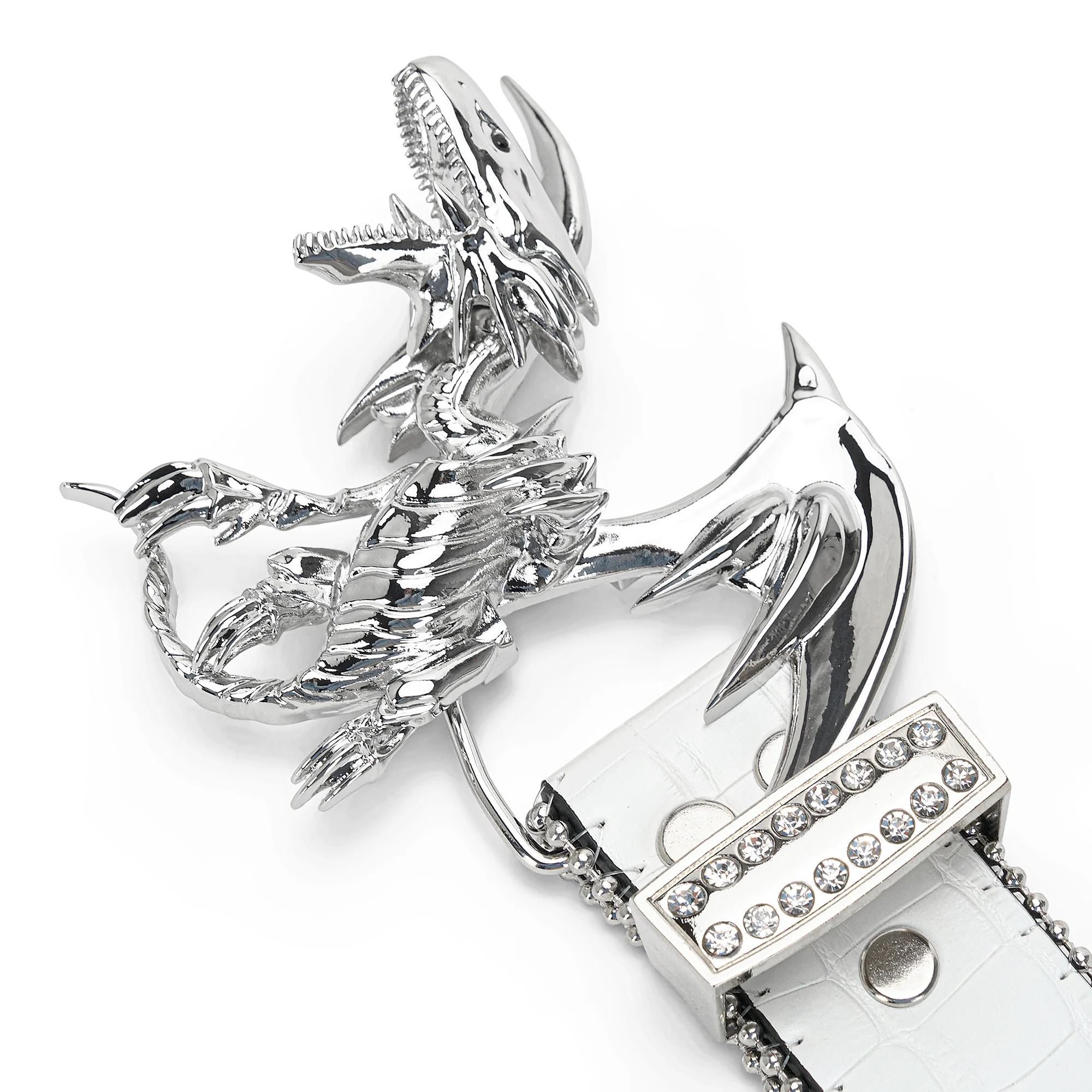 YUGIOH BLUE EYES BELT (WHITE) - Image 3