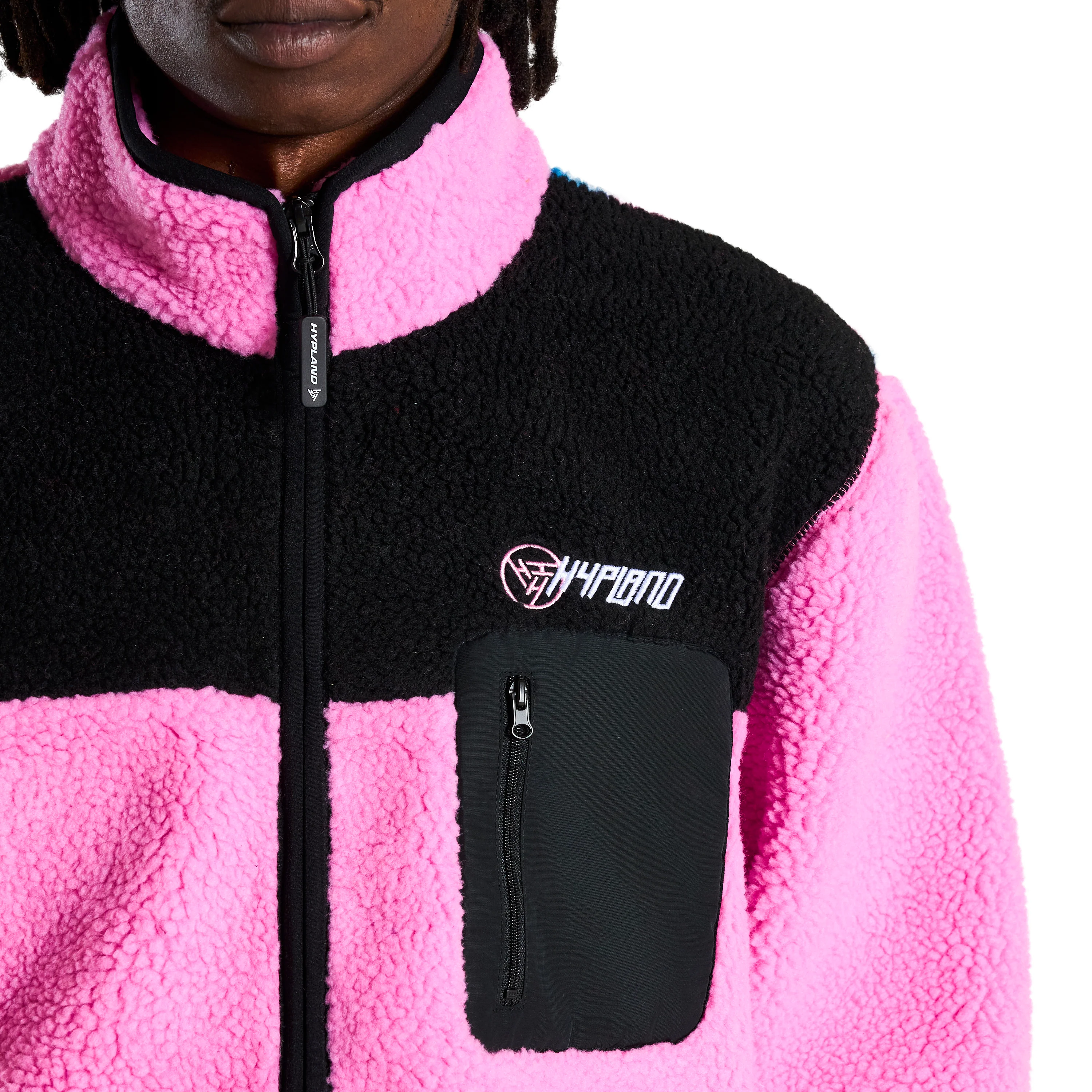 YUGIOH DARK MAGICIAN GIRL SHERPA JACKET (PINK) - Image 4