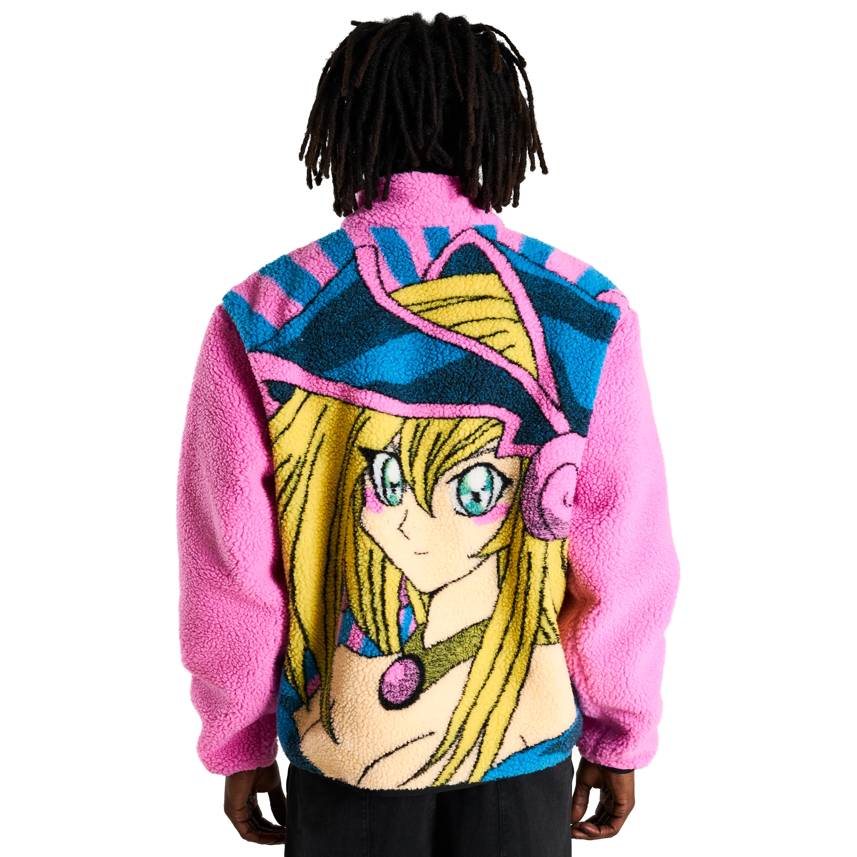 YUGIOH DARK MAGICIAN GIRL SHERPA JACKET (PINK) - Image 7