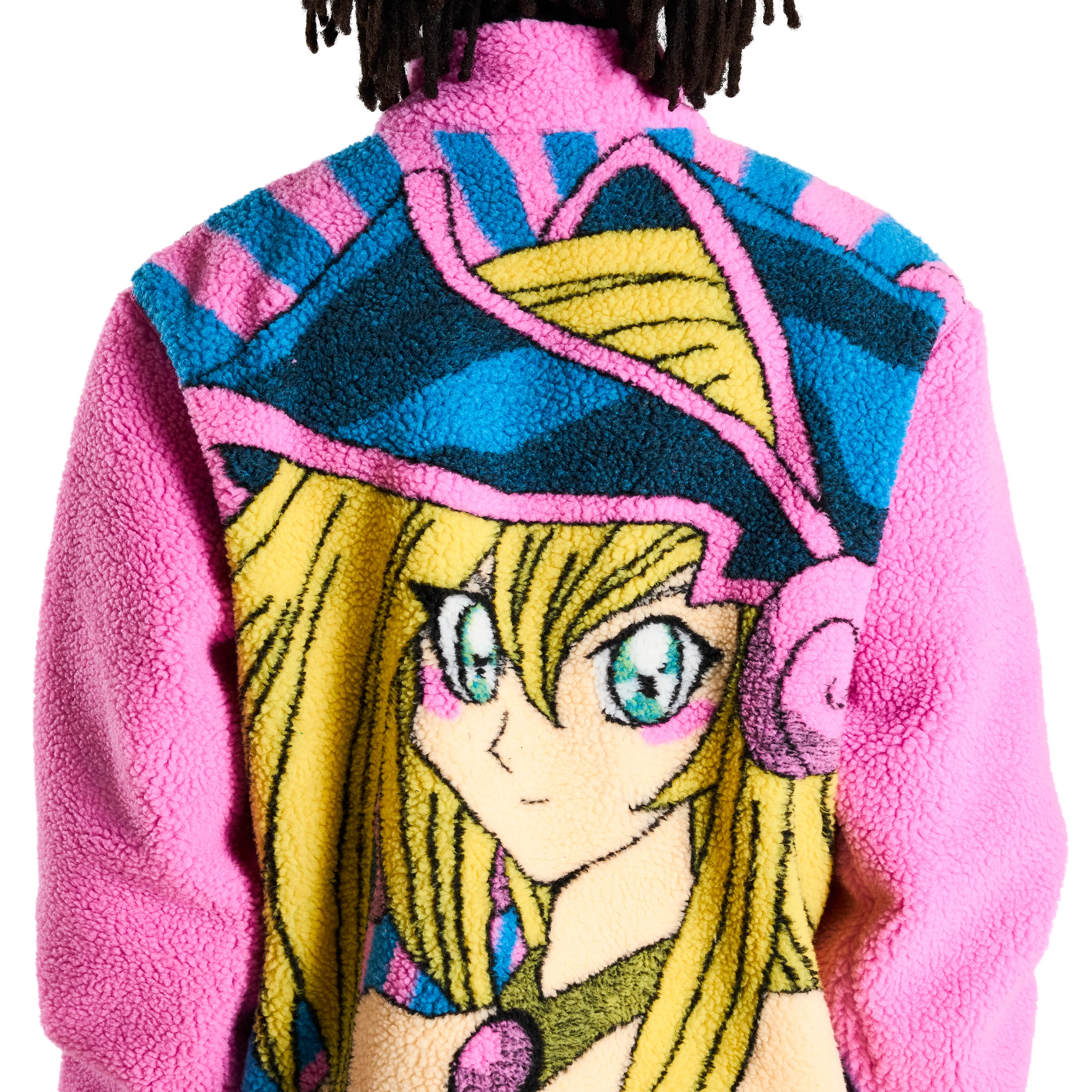 YUGIOH DARK MAGICIAN GIRL SHERPA JACKET (PINK) - Image 8