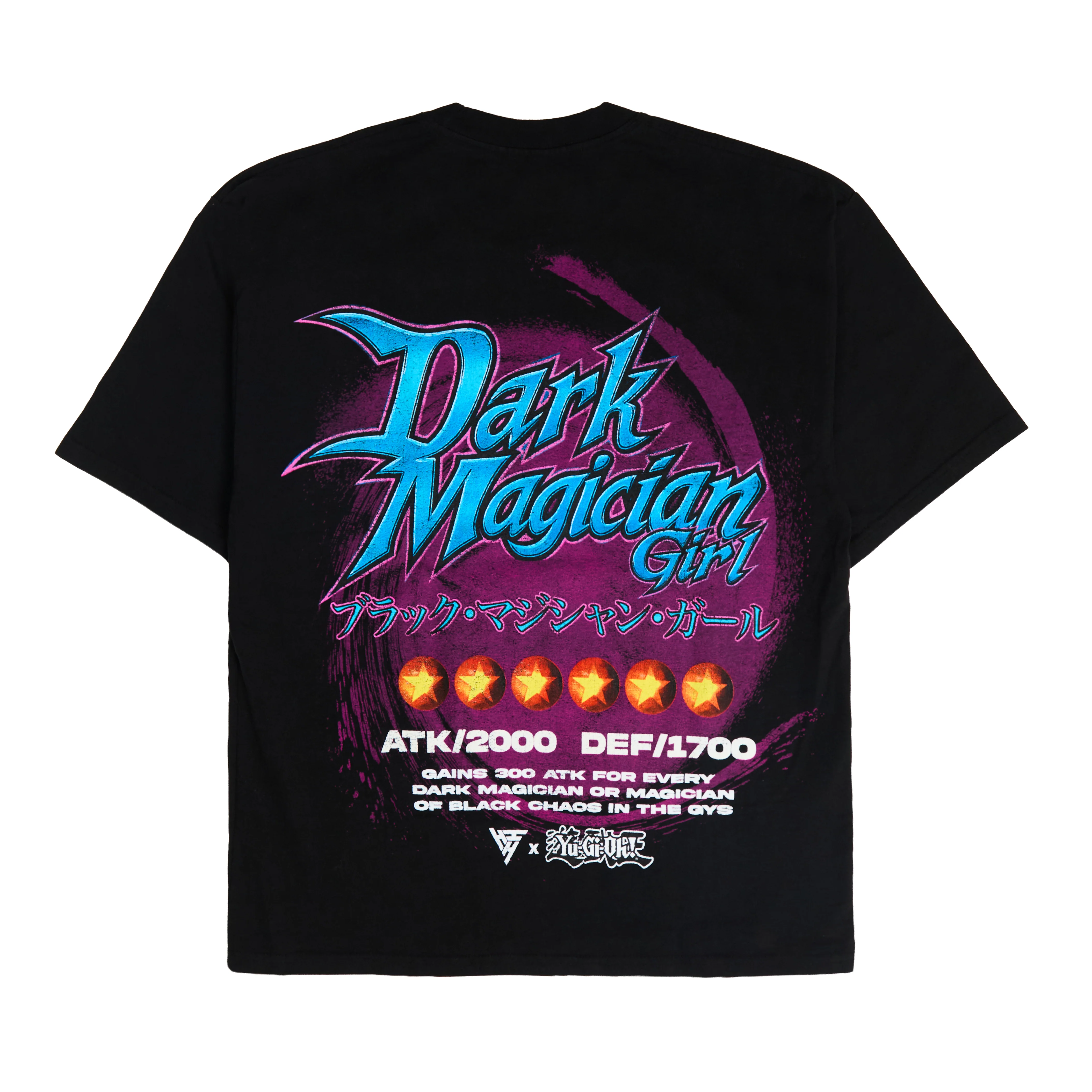 YUGIOH DARK MAGICIAN GIRL V2 JUMBO PRINT SHIRT (BLACK) - Image 2