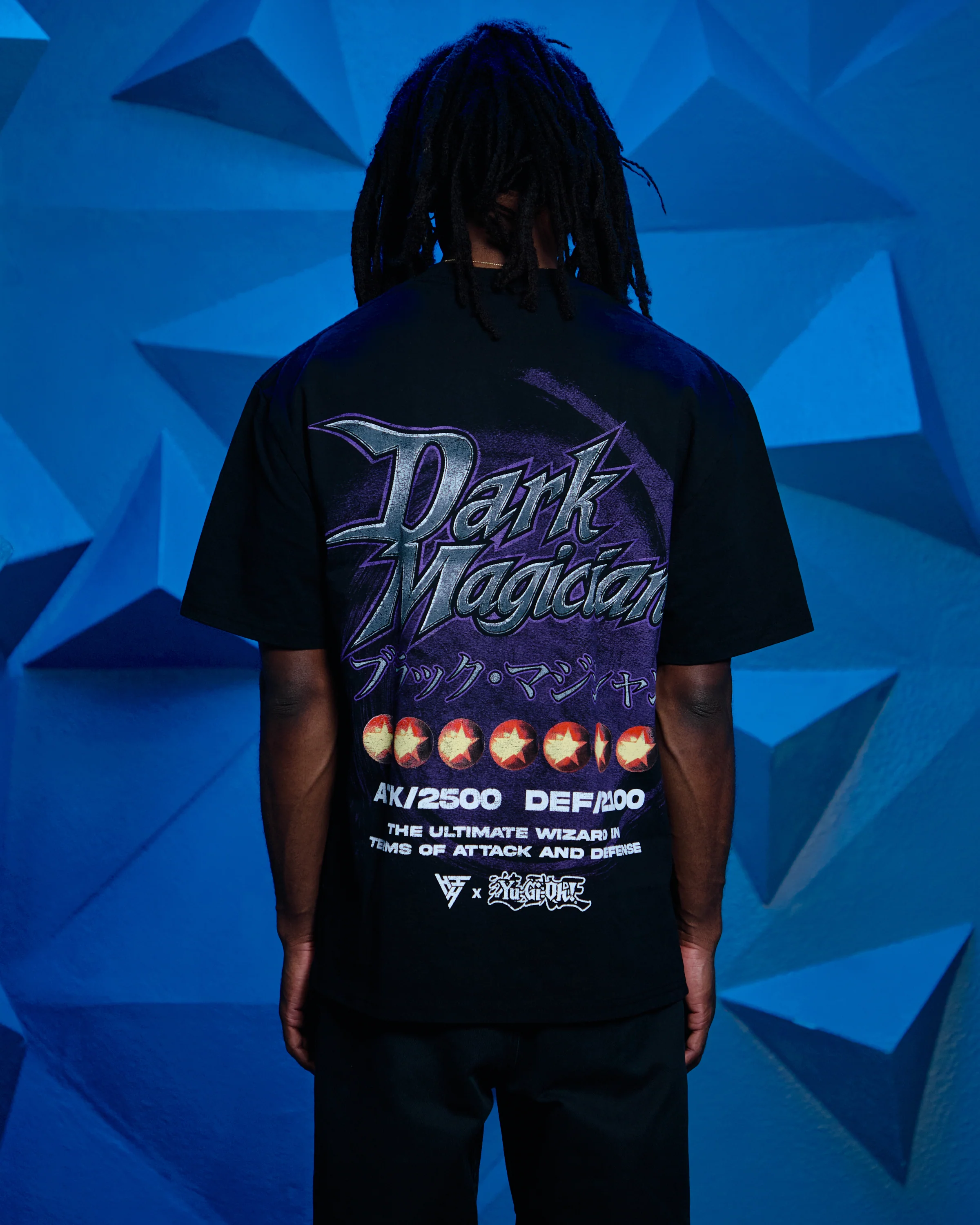 YUGIOH DARK MAGICIAN JUMBO PRINT SHIRT (BLACK) - Image 4