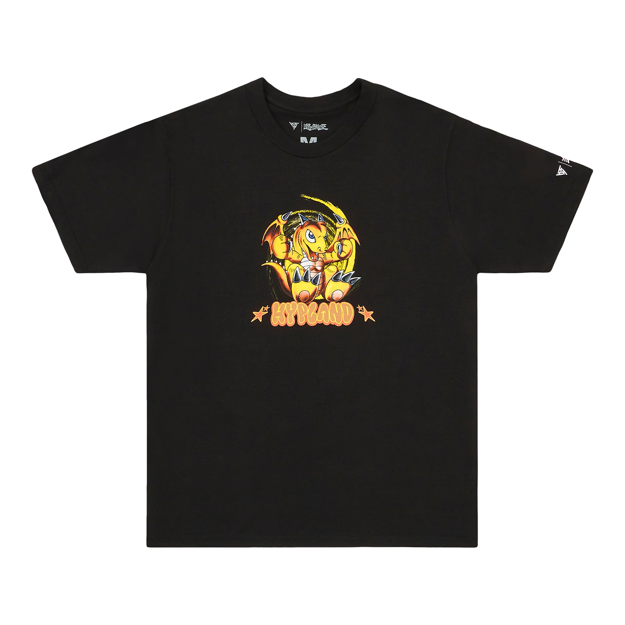 YUGIOH DINO SHIRT (BLACK)