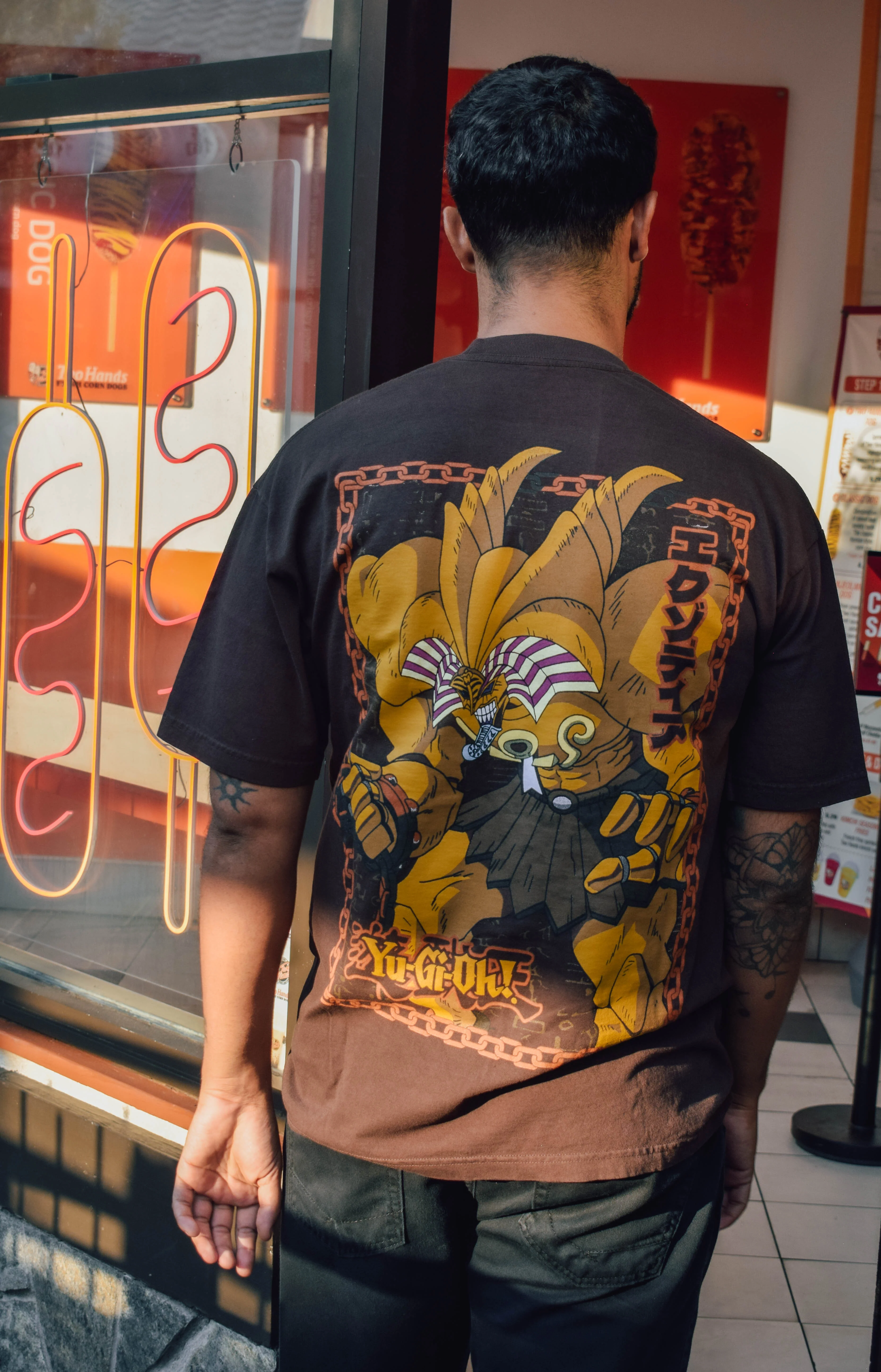YUGIOH EXODIA SHIRT (BROWN) - Image 4